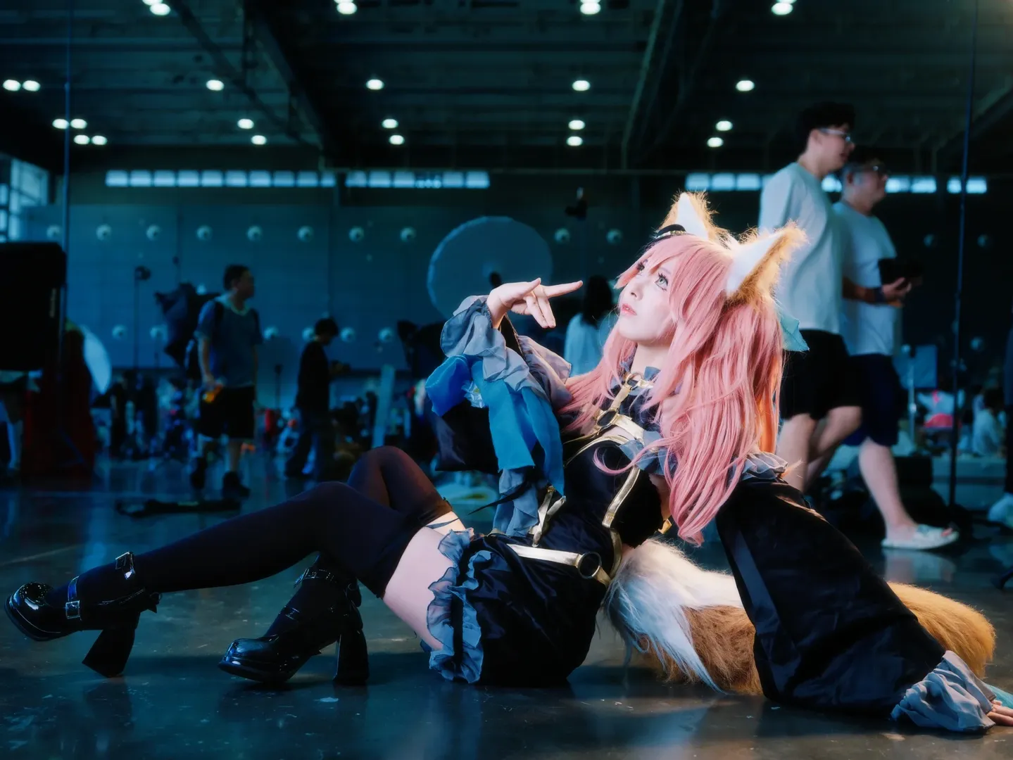 【玉藻前cos】新芙蓉漫展的狐面魅影 - 第 3 張