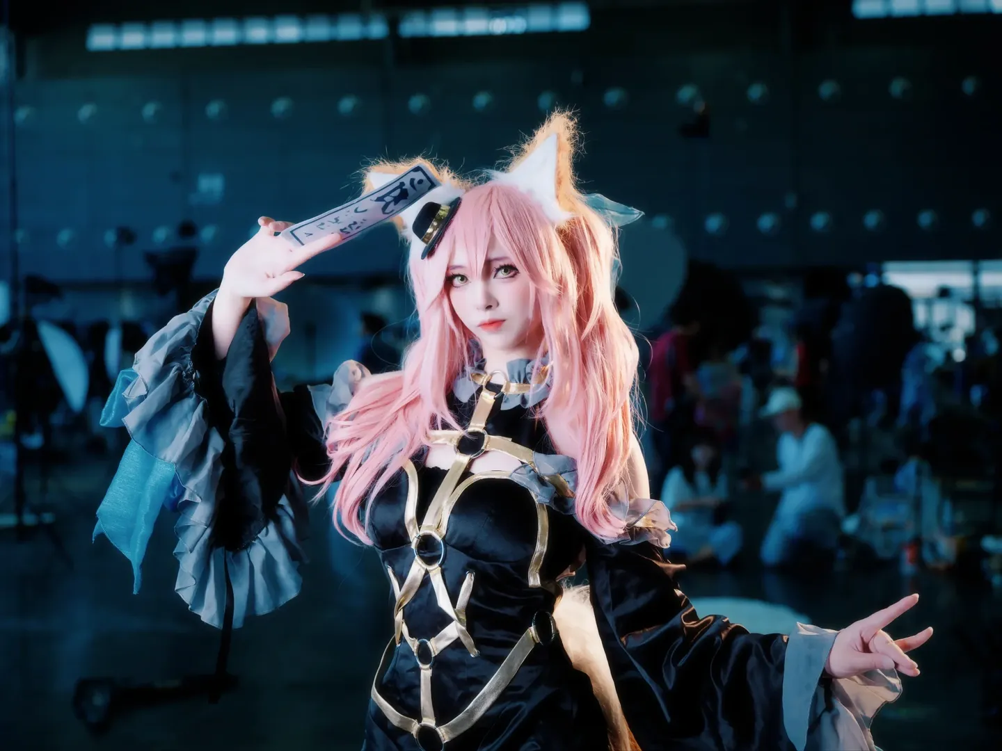 【玉藻前cos】新芙蓉漫展的狐面魅影 - 第 7 張