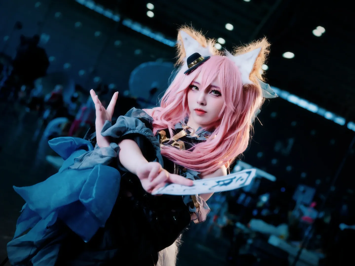 【玉藻前cos】新芙蓉漫展的狐面魅影 - 第 8 張