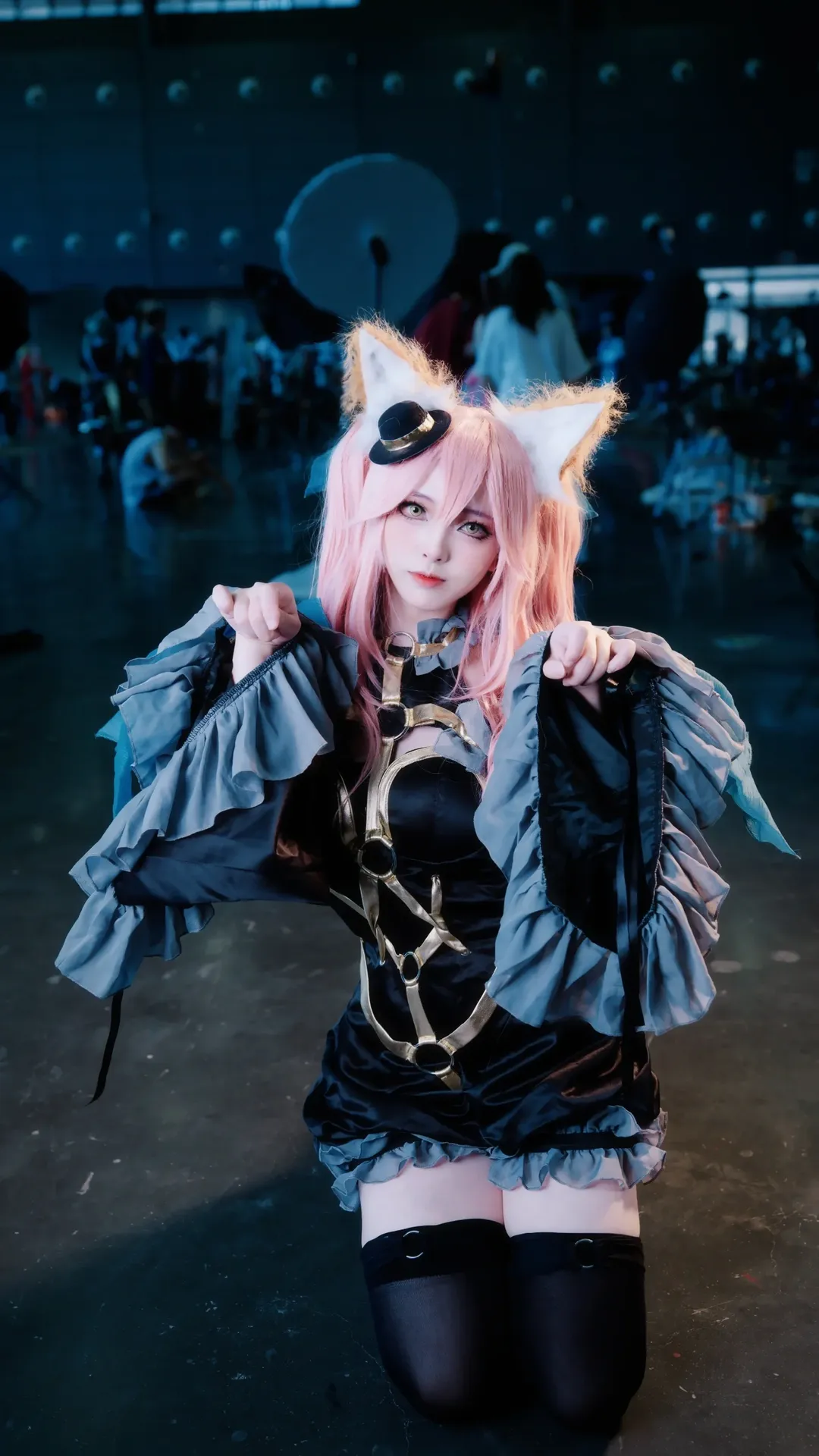 【玉藻前cos】新芙蓉漫展的狐面魅影