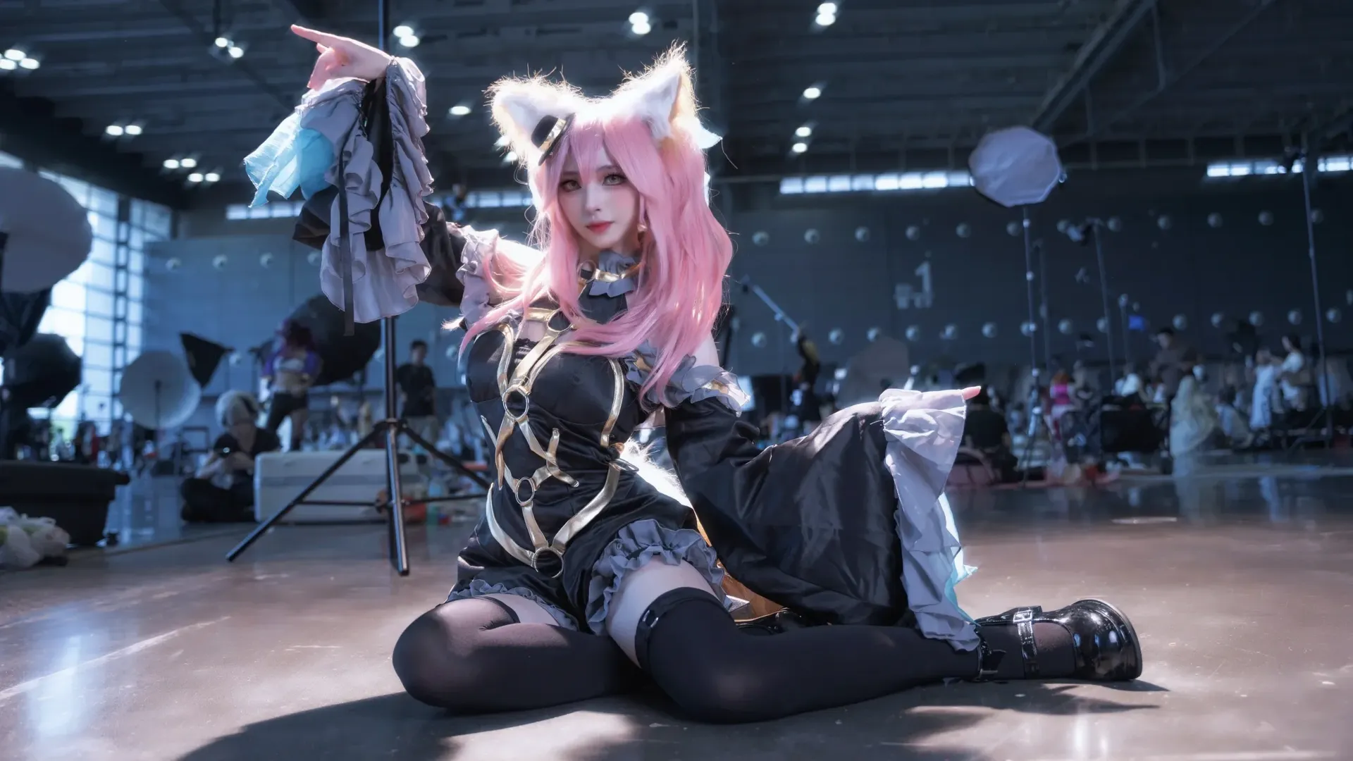 【玉藻前cos】Fate里的狐妖魅力，场照分享 - 第 3 张