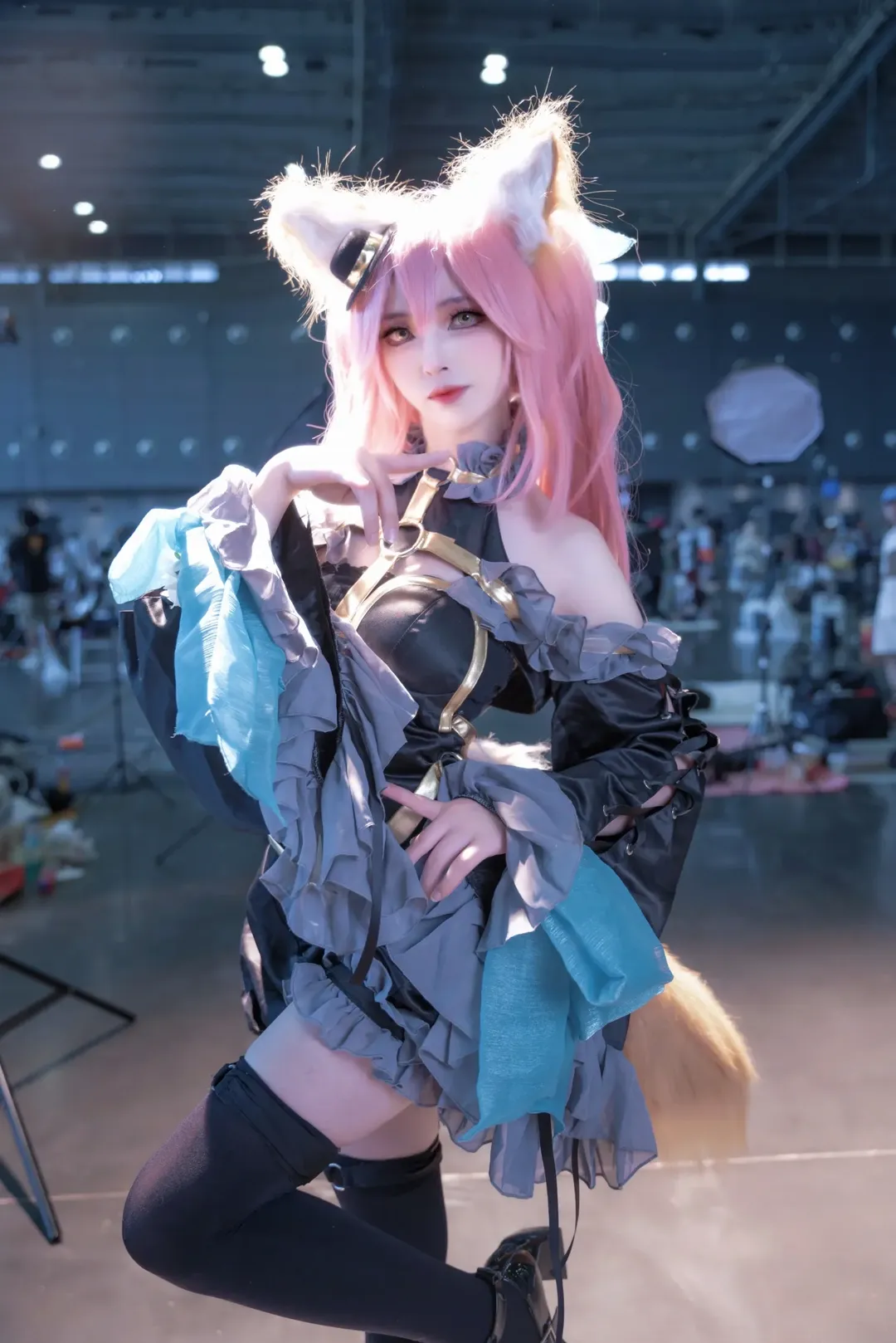 【玉藻前cos】Fate里的狐妖魅力，场照分享 - 第 4 张