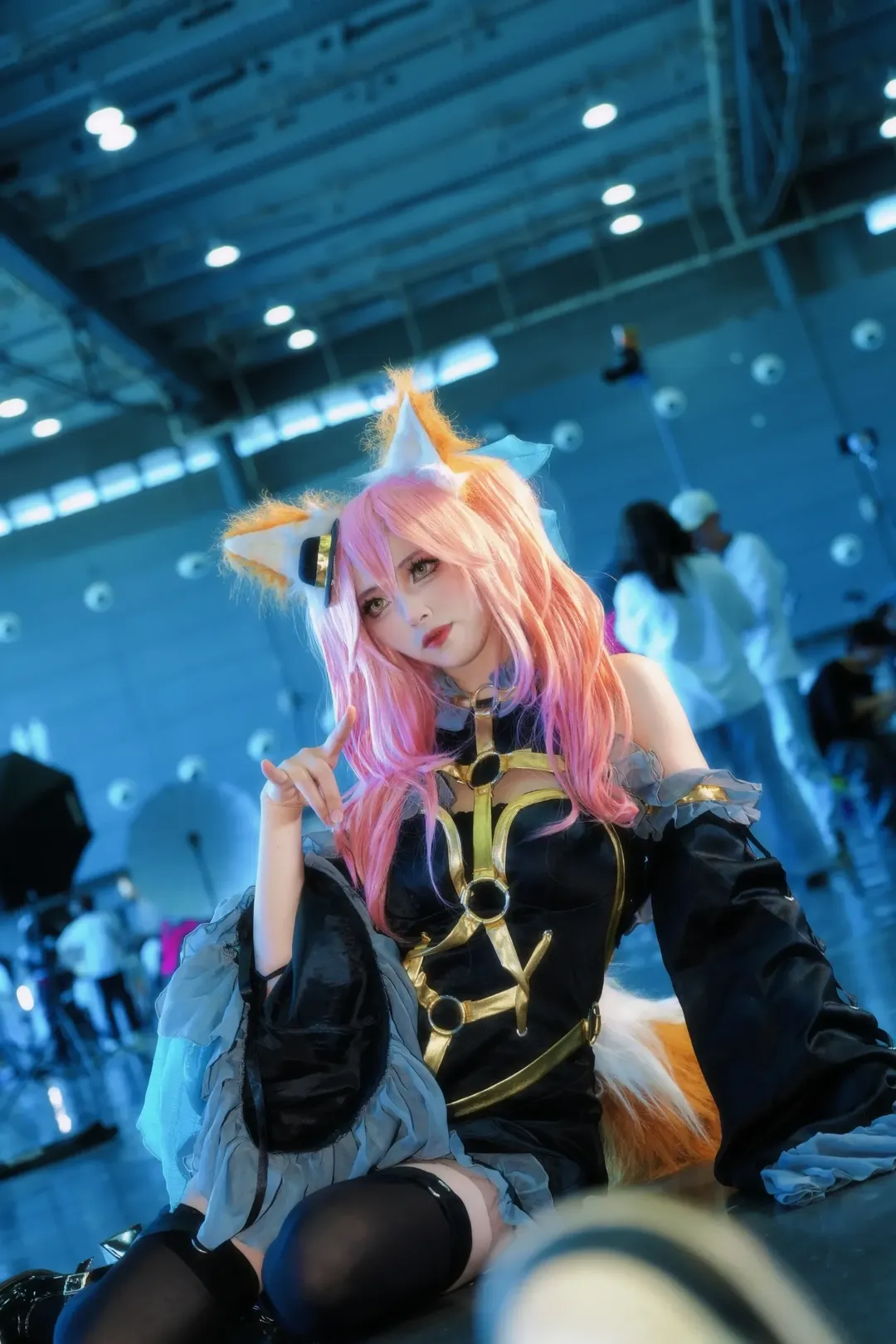 【玉藻前cos】新芙蓉漫展的冷色調場照記錄