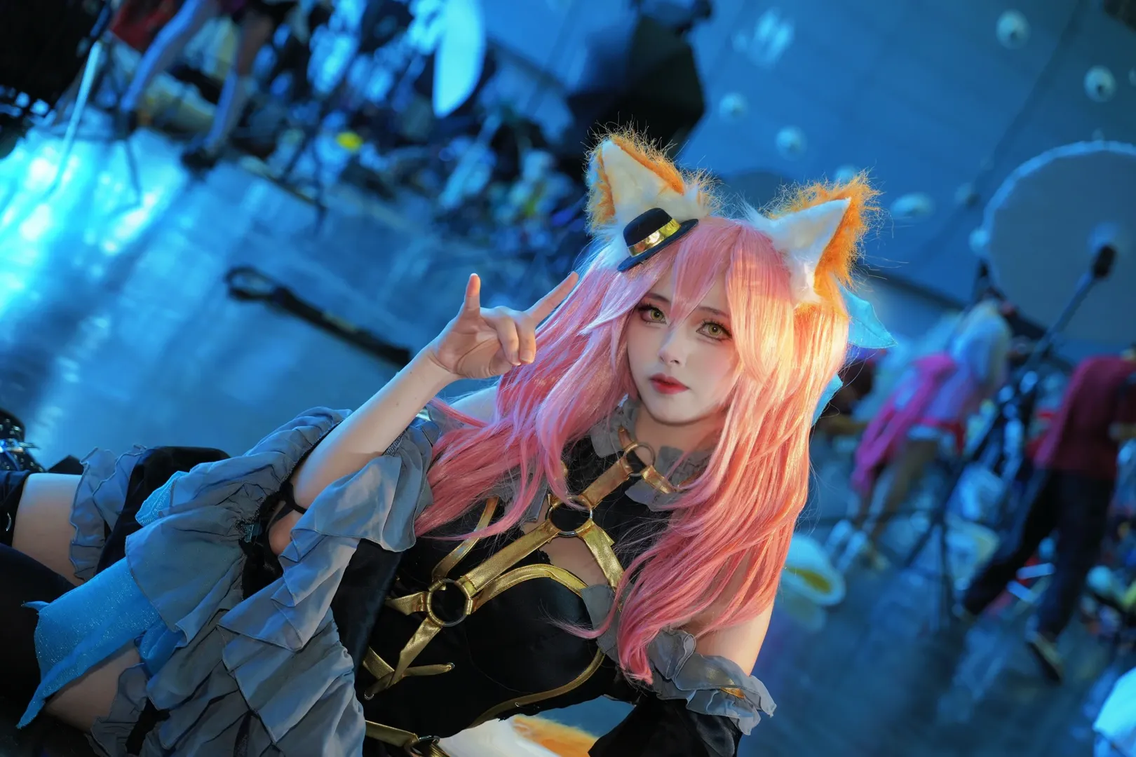 【玉藻前cos】新芙蓉漫展的冷色調場照記錄 - 第 2 張