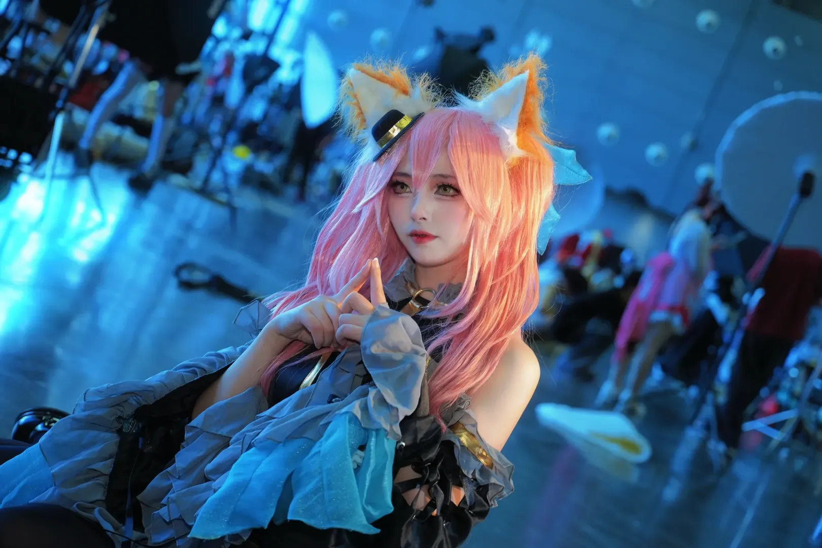 【玉藻前cos】新芙蓉漫展的冷色調場照記錄 - 第 3 張