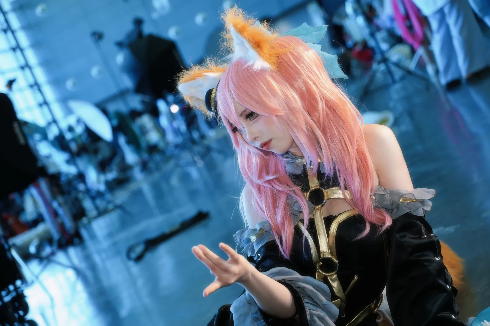 【玉藻前cos】新芙蓉漫展的冷色調場照記錄 - 第 5 張