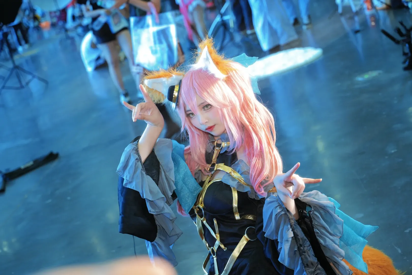 【玉藻前cos】新芙蓉漫展的冷色調場照記錄 - 第 6 張
