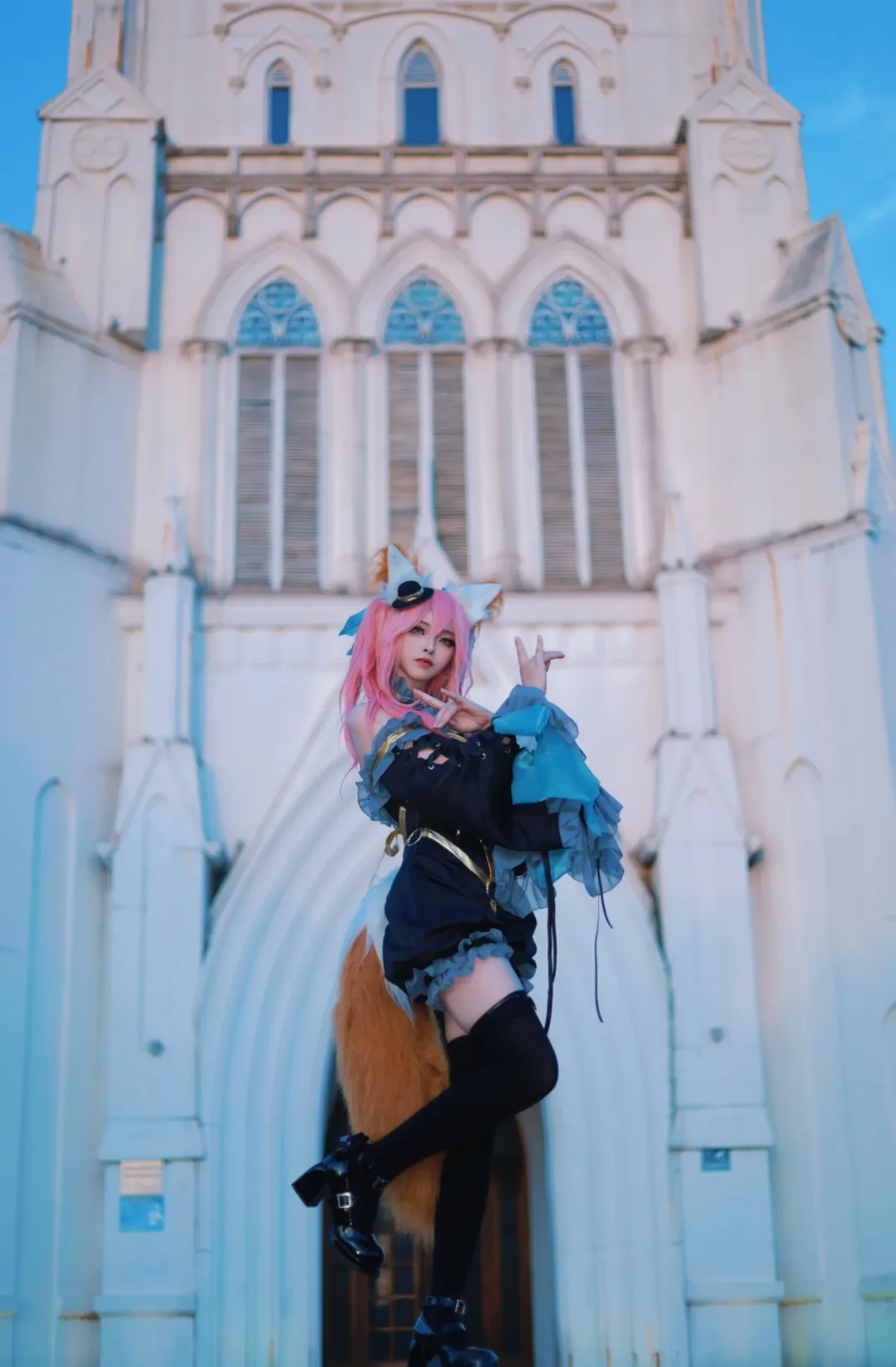 【玉藻前cos】在Fate/Grand Order中巫女狐的藍調時刻 - 第 4 張