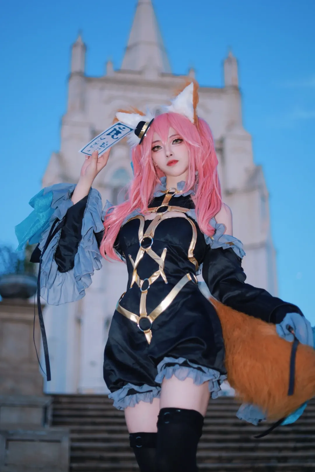 【玉藻前cos】在Fate/Grand Order中巫女狐的藍調時刻 - 第 8 張