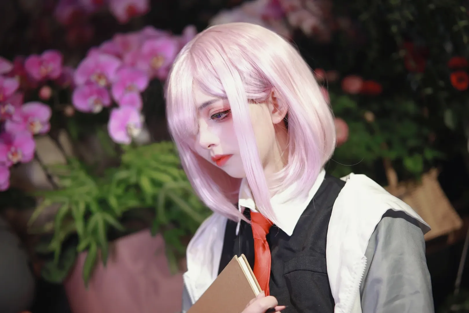 【玛修cos】FGO花房里的学妹，静谧光影下的定格 - 第 2 张