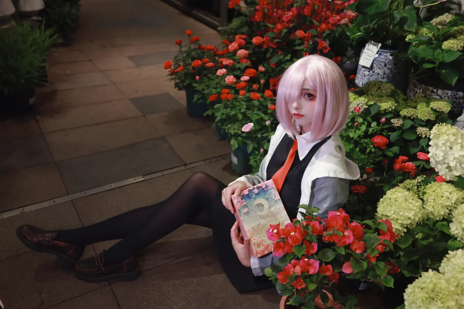 【玛修cos】FGO花房里的学妹，静谧光影下的定格 - 第 3 张