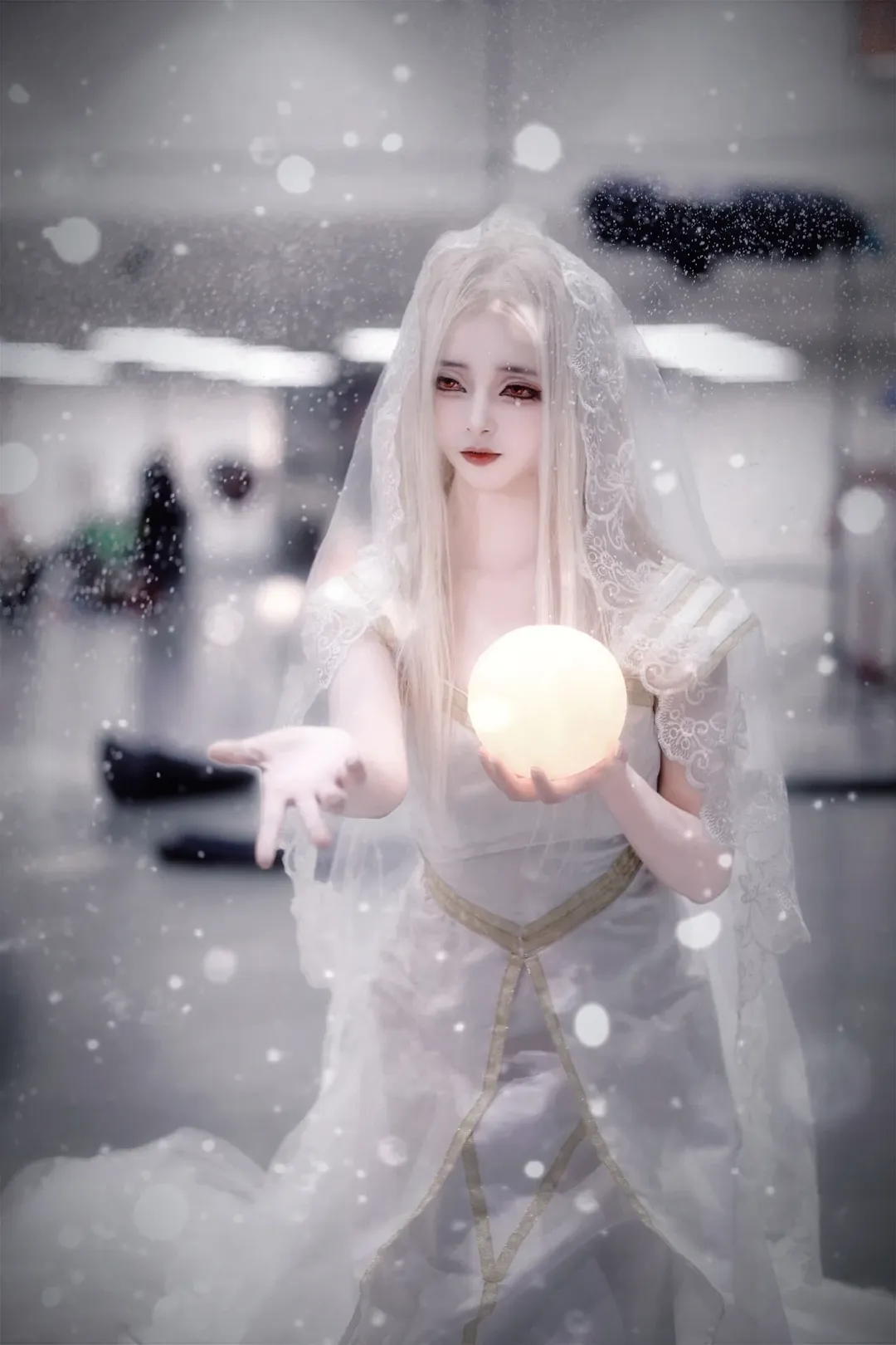 【愛麗絲菲爾cos】Fate系列場照，白紗裙與光球的記憶 - 第 3 張