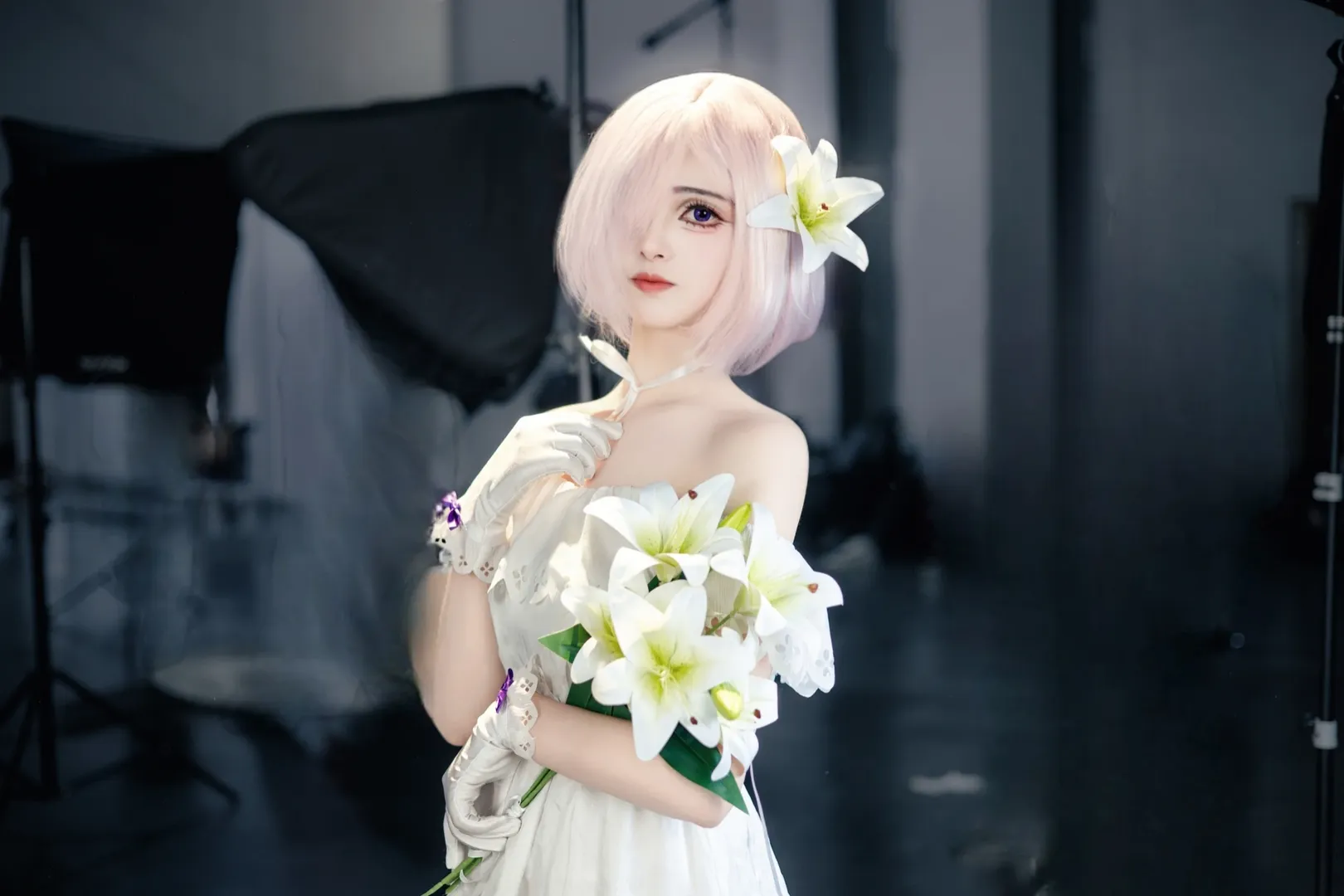 【玛修cos】Fate/Grand Order 白百合与学妹 - 第 4 张