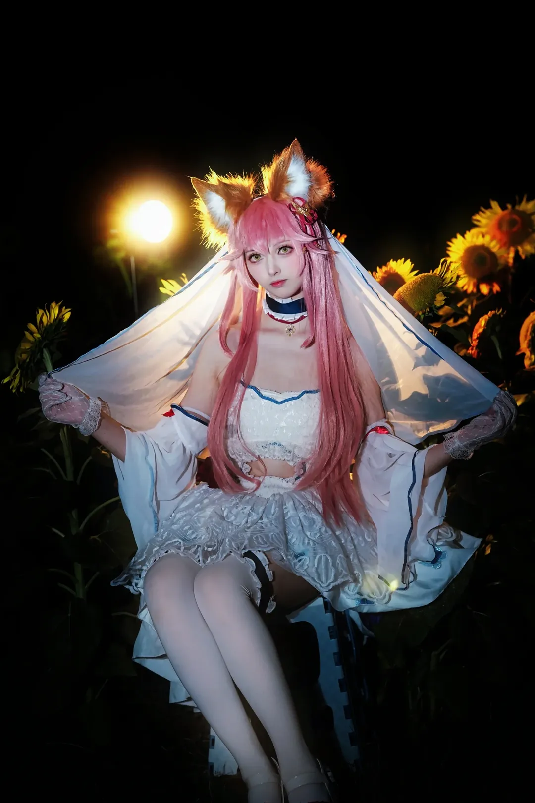 【玉藻前cos】回看半年前在向日葵花海里的Fate/Grand Order之旅