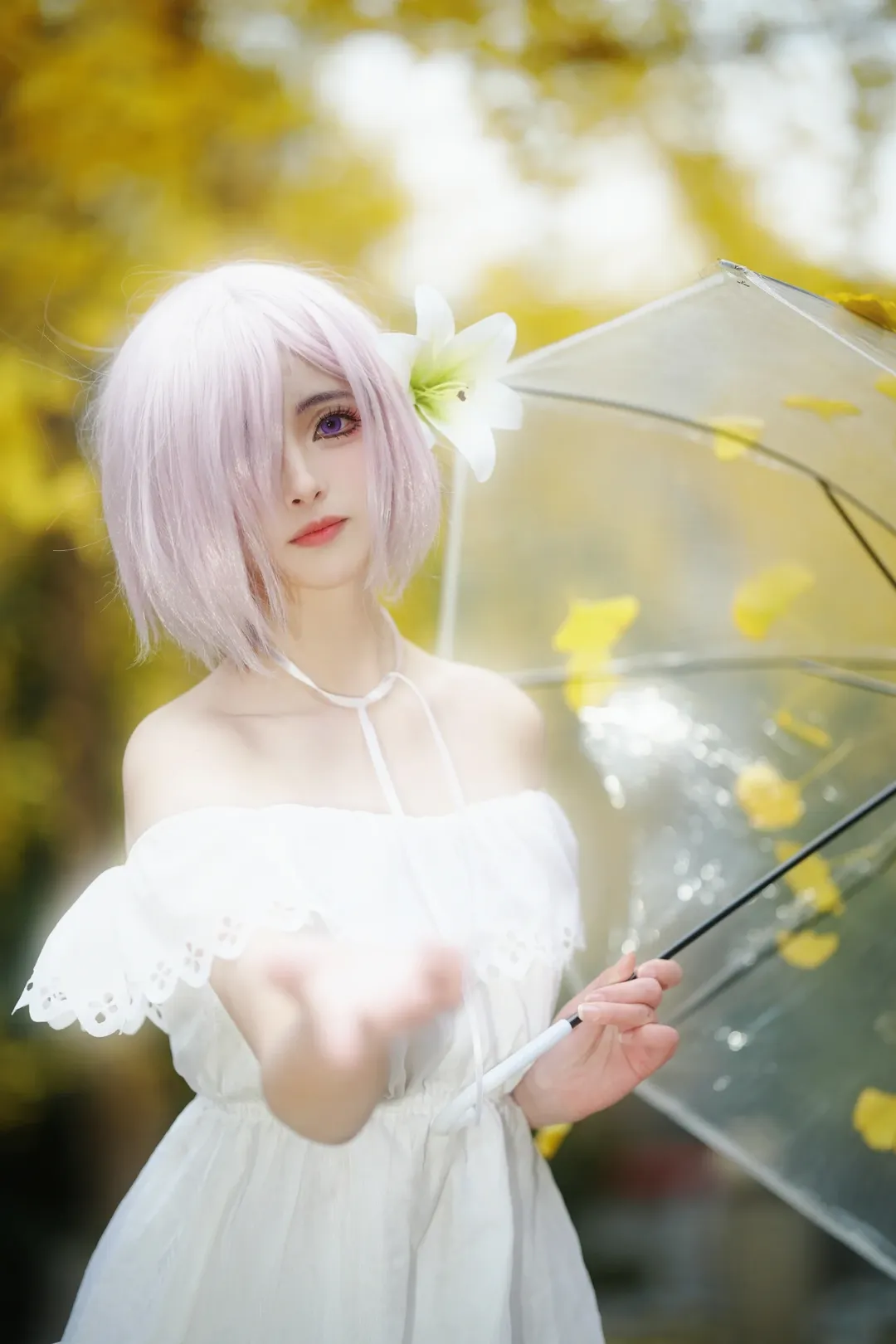 【瑪修cos】秋日銀杏與百合，以愛之名的執著 - 第 1 張