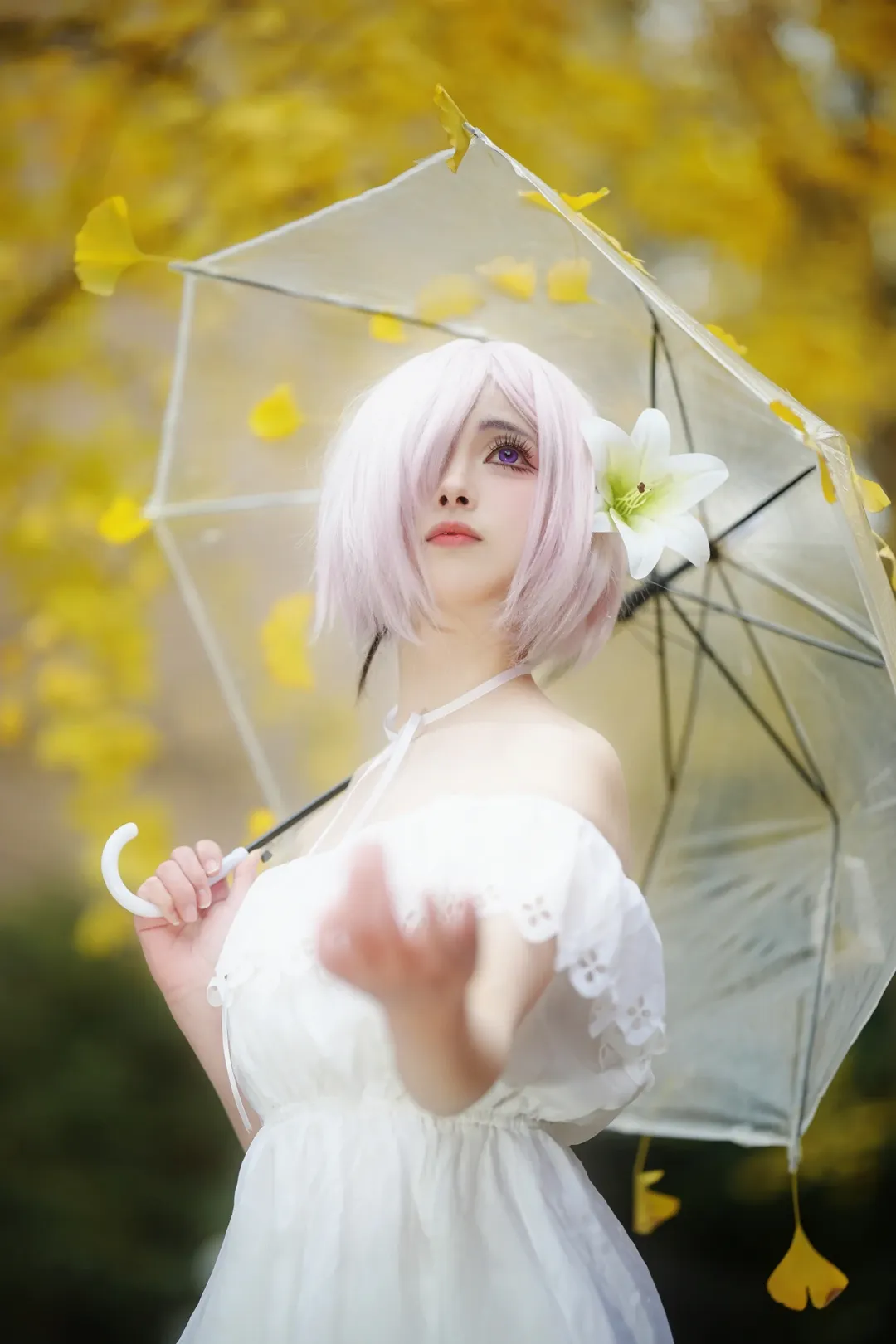 【瑪修cos】秋日銀杏與百合，以愛之名的執著 - 第 2 張