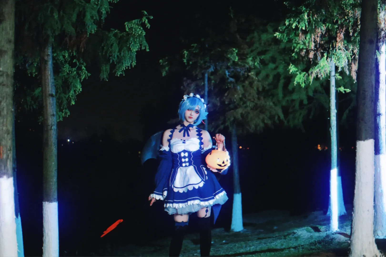 【蕾姆cos】從零開始的異界生活夜晚樹林拍攝記錄 - 第 6 張
