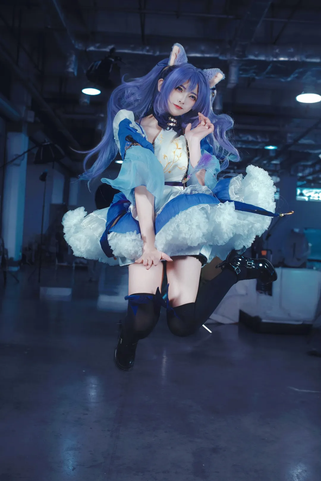 【Keqing cosplay】Liyue Electro Archon is Here, Not a Beef Offal Chef - Image 2