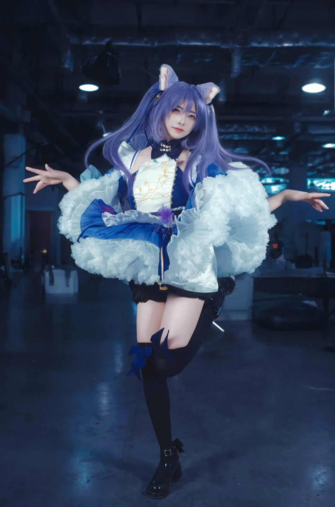 【Keqing cosplay】Liyue Electro Archon is Here, Not a Beef Offal Chef - Image 3