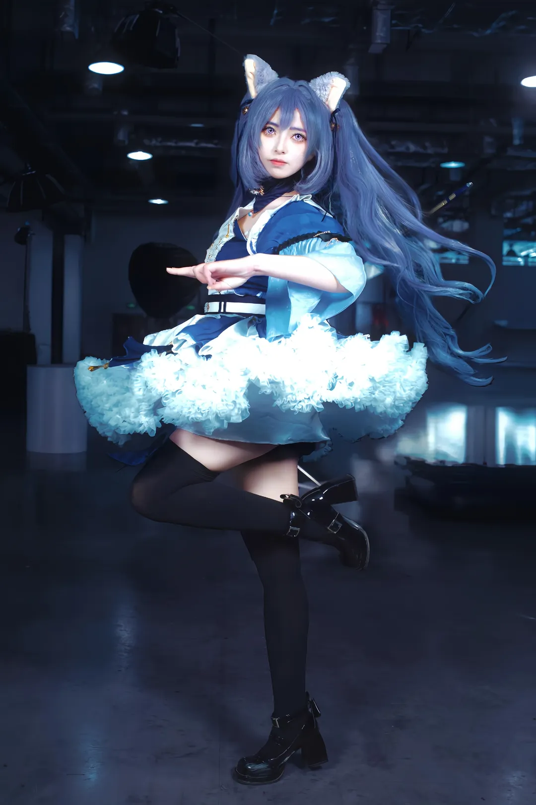 【Keqing cosplay】Liyue Electro Archon is Here, Not a Beef Offal Chef - Image 4