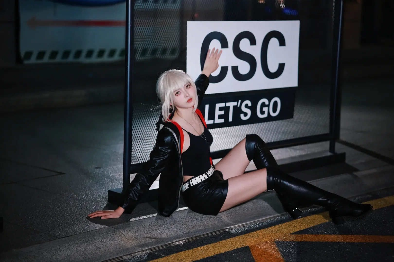【黑呆cos】fgo fate夜色街头角色还原