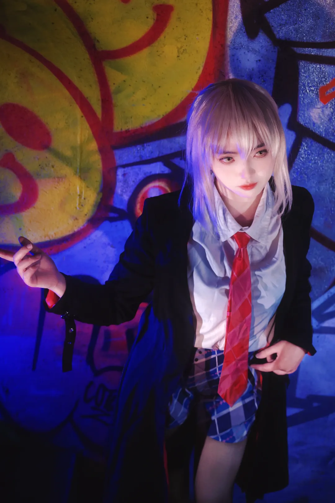 【黑sabercos】Fate/Grand Order街头暗黑风 - 第 1 张
