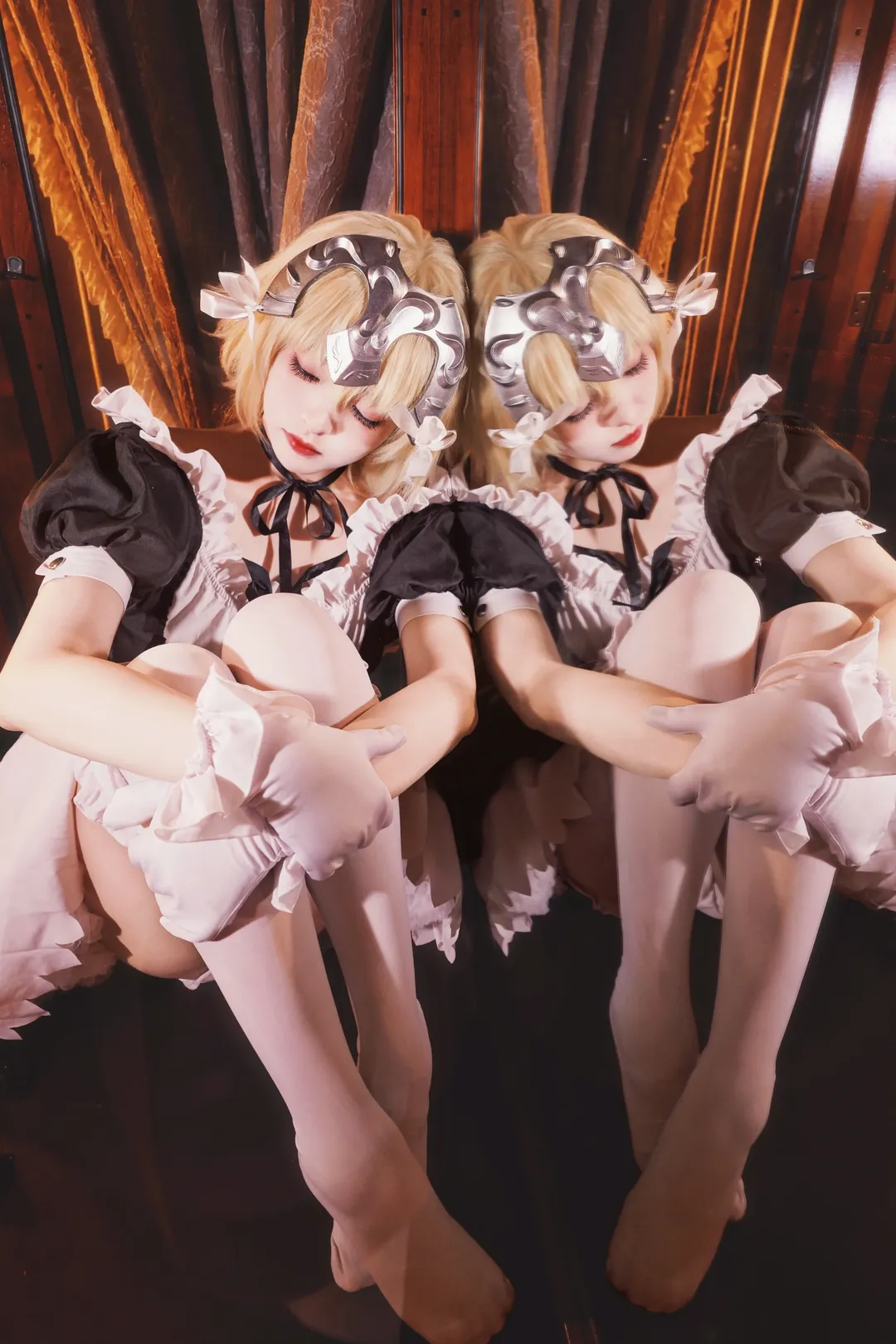 【白貞德cos】Fate聖女的黑白女僕裝映象大片 - 第 3 張