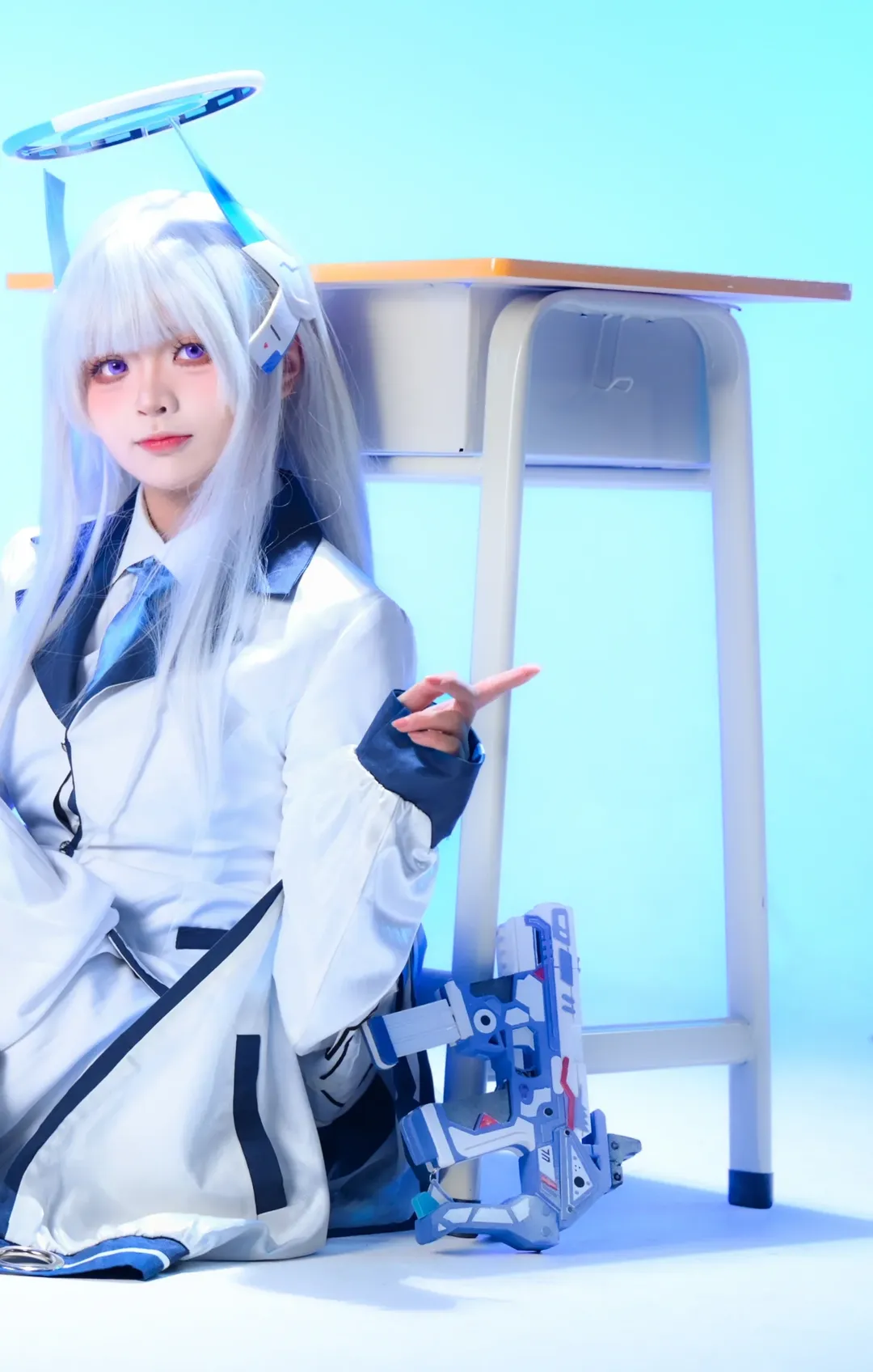 【生塩ノア コスプレ】ブルーアーカイブ セミナーの爽やかな日常 - 2 枚目