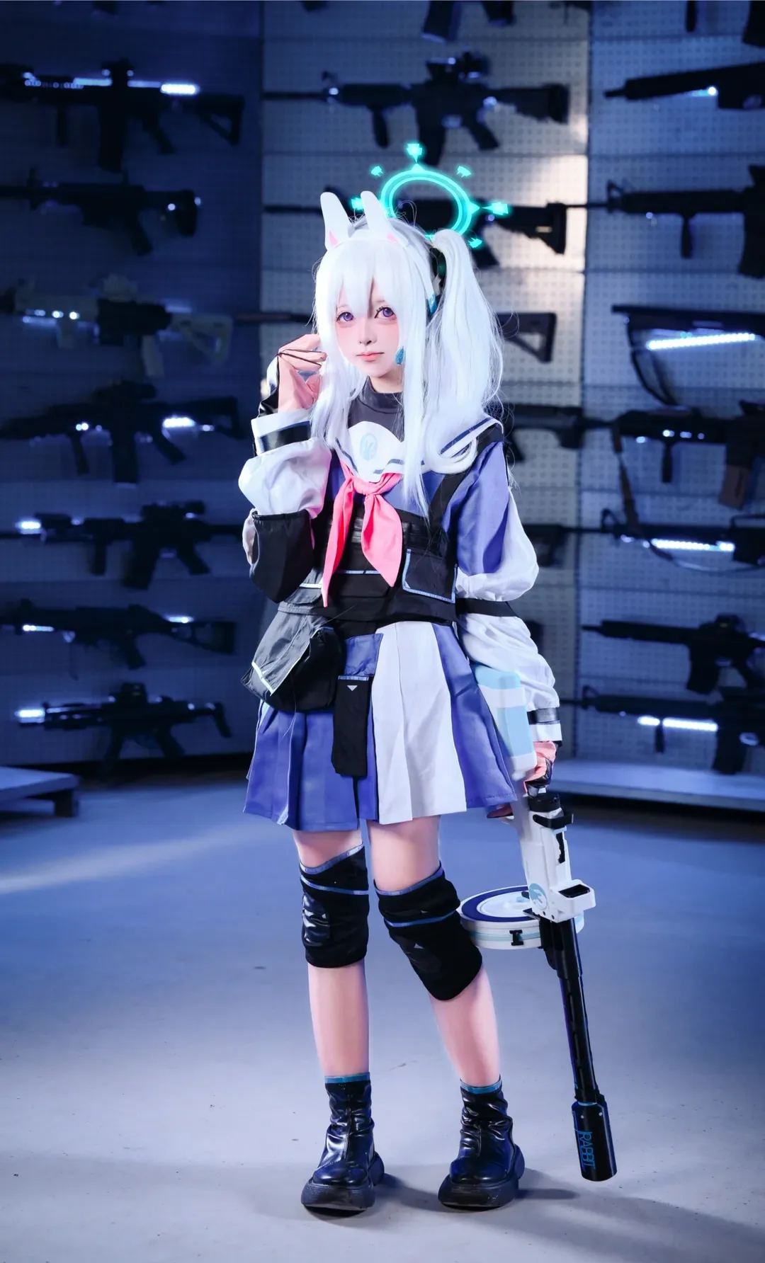 【月雪宫子cos】蔚蓝档案，战术少女的新年武装