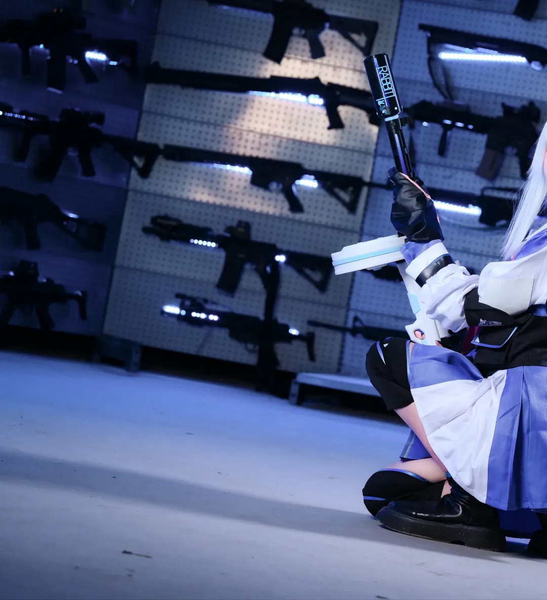 【月雪宫子cos】蔚蓝档案，战术少女的新年武装 - 第 4 张