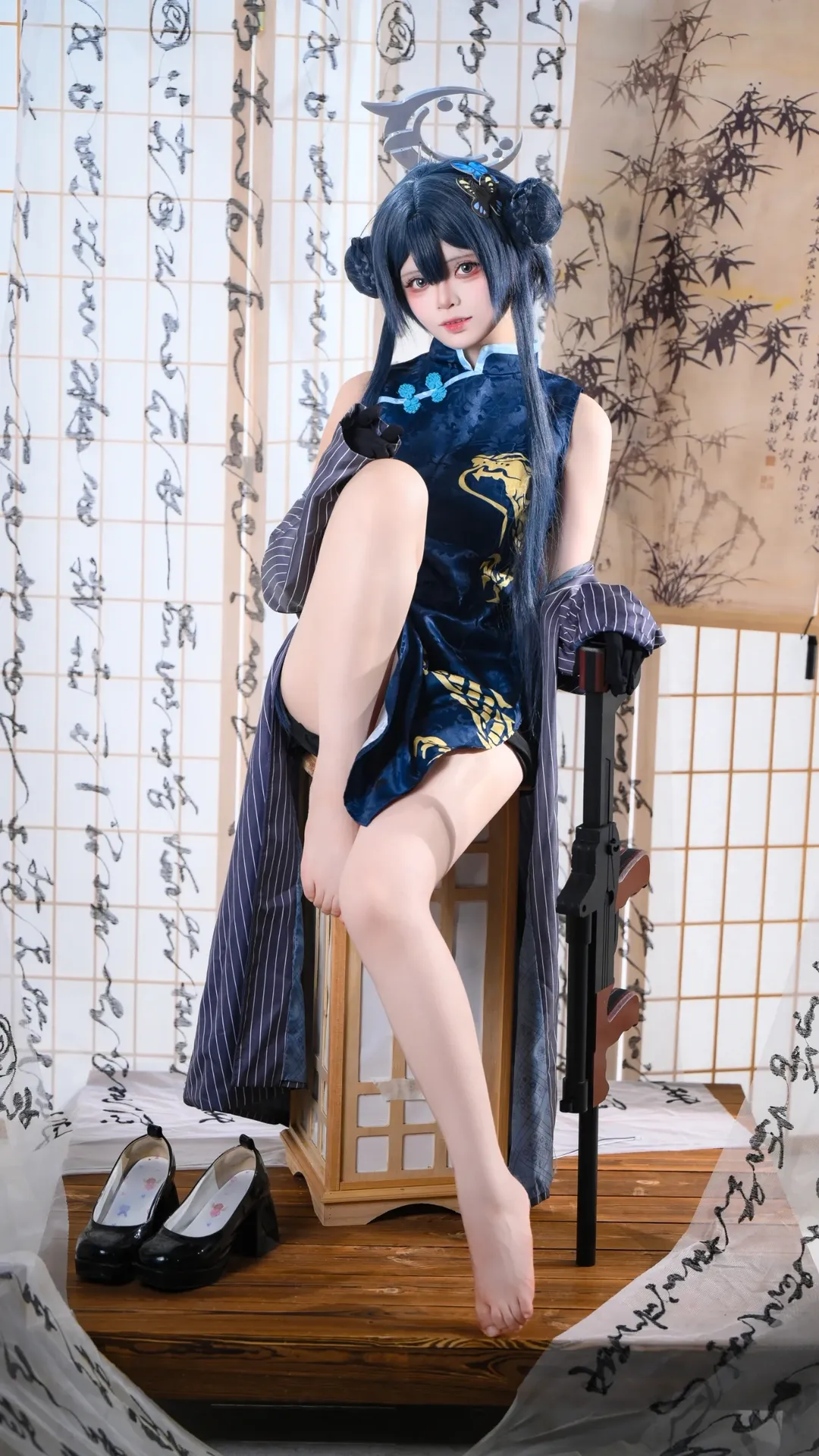 【龙华妃咲cos】山海经的威严，迟到的生日祝福 - 第 1 张