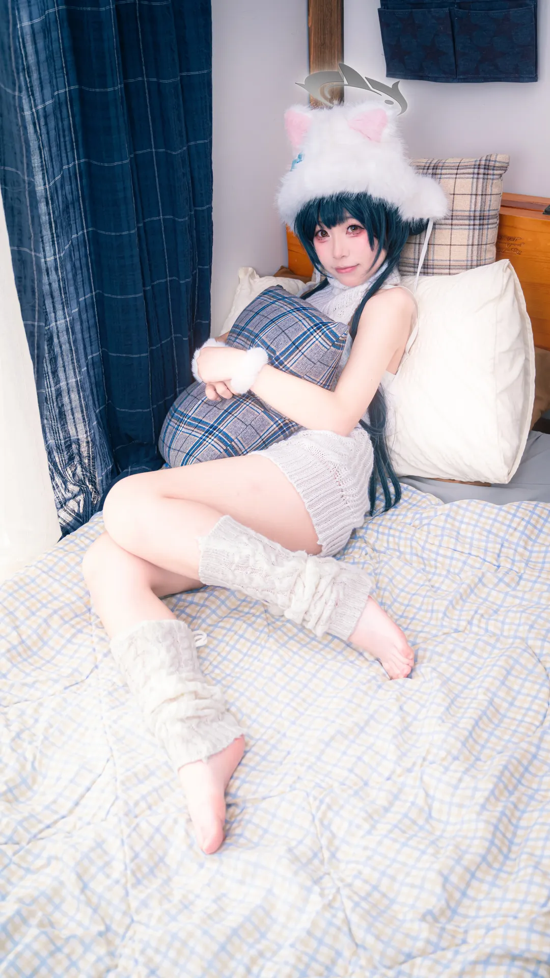 【竜華キサキ コスプレ】『ブルーアーカイブ』同人セーター、ふわ甘おうち時間を軽やかに演出 - 1 枚目