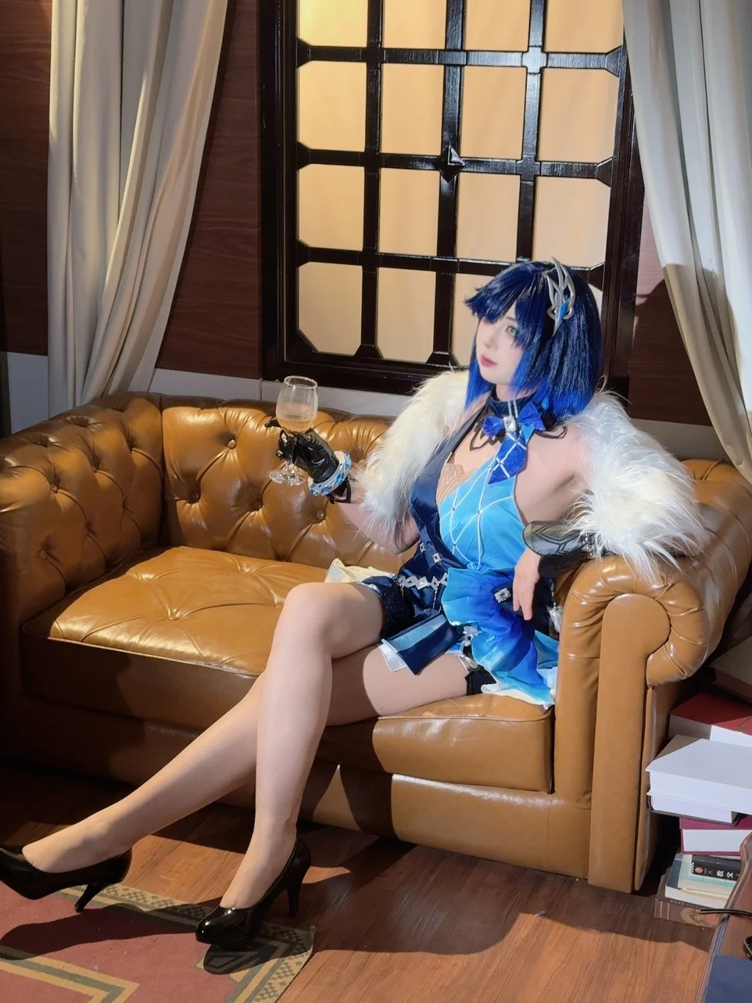 【夜兰cos】全网唯一6+5满命满精夜兰，为爱发电 - 第 2 张