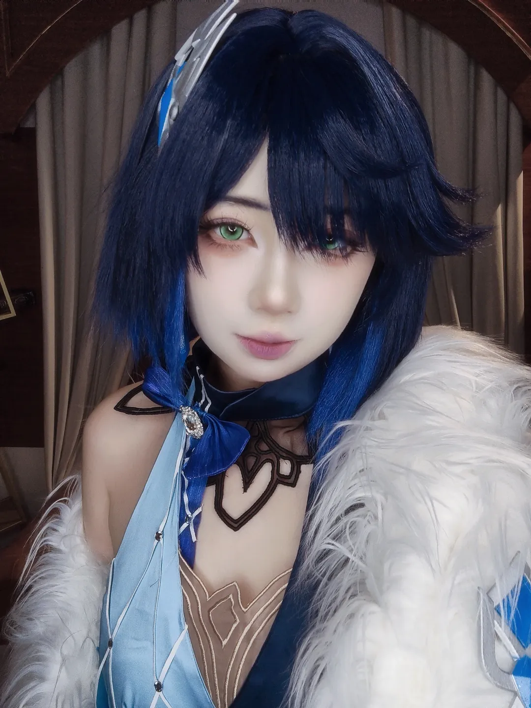 【夜兰cos】全网唯一6+5满命满精夜兰，为爱发电 - 第 4 张