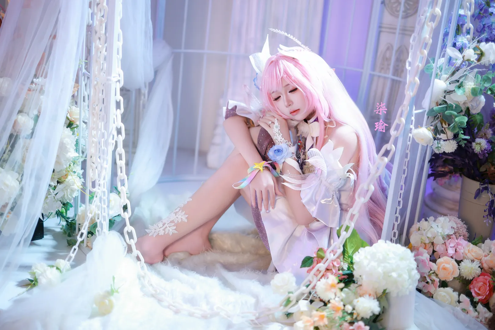 【昔涟cos】爱如此刻永恒，在崩坏星穹铁道中成为昨日的明天 - 第 6 张
