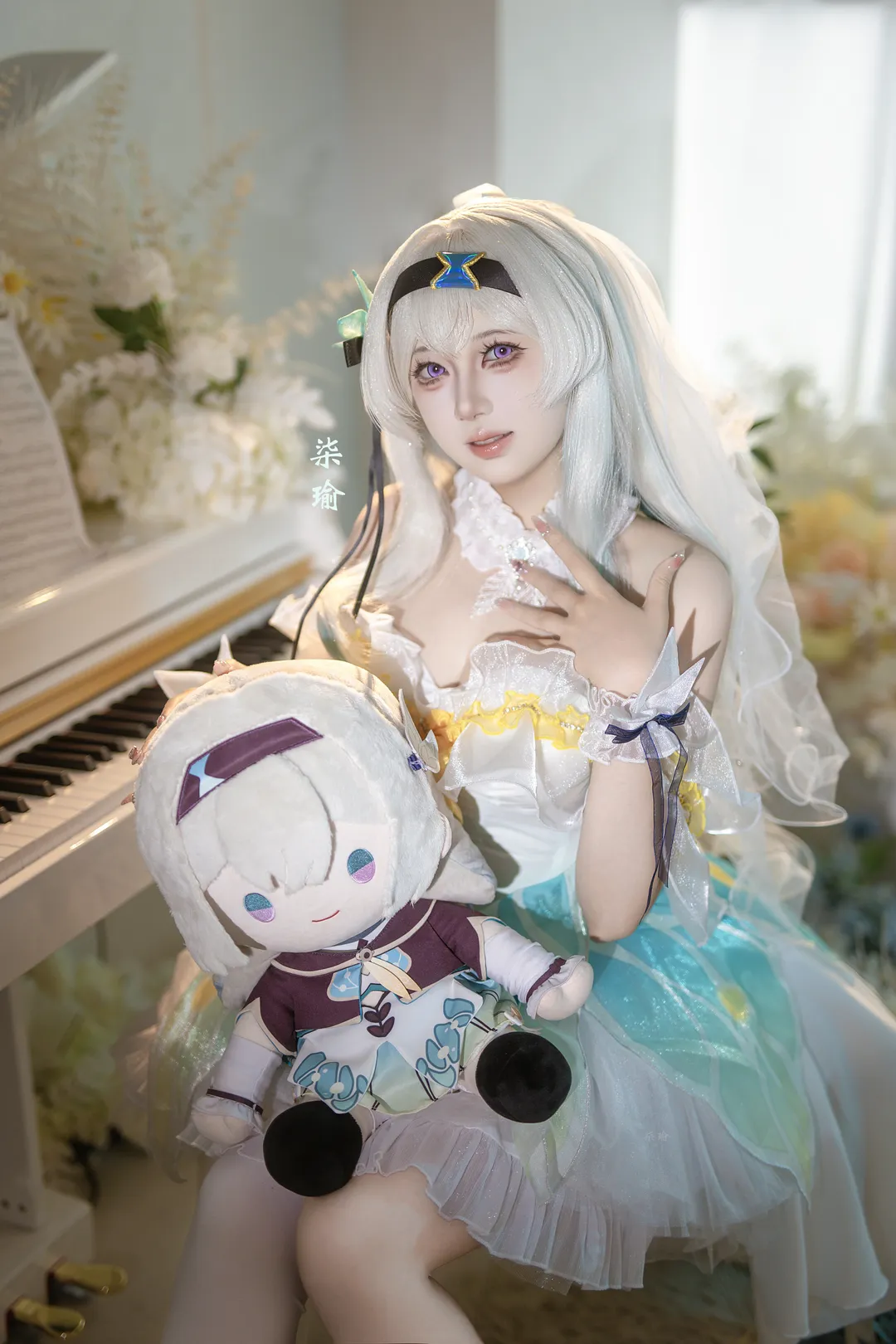 【流萤cos】崩坏星穹铁道，花嫁系列拍摄的背后思路 - 第 2 张