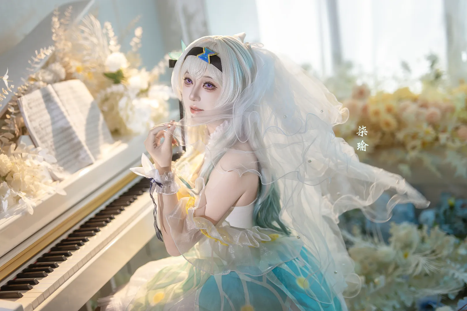 【流萤cos】崩坏星穹铁道，花嫁系列拍摄的背后思路 - 第 3 张