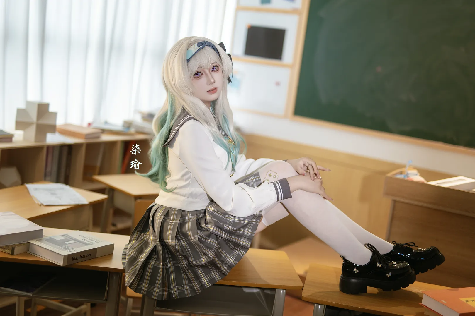 【流萤cos】春日教室里的星穹铁道校园回忆