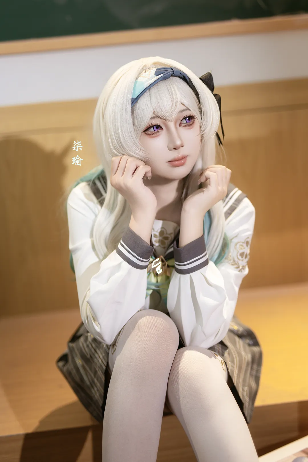 【流萤cos】春日教室里的星穹铁道校园回忆 - 第 2 张