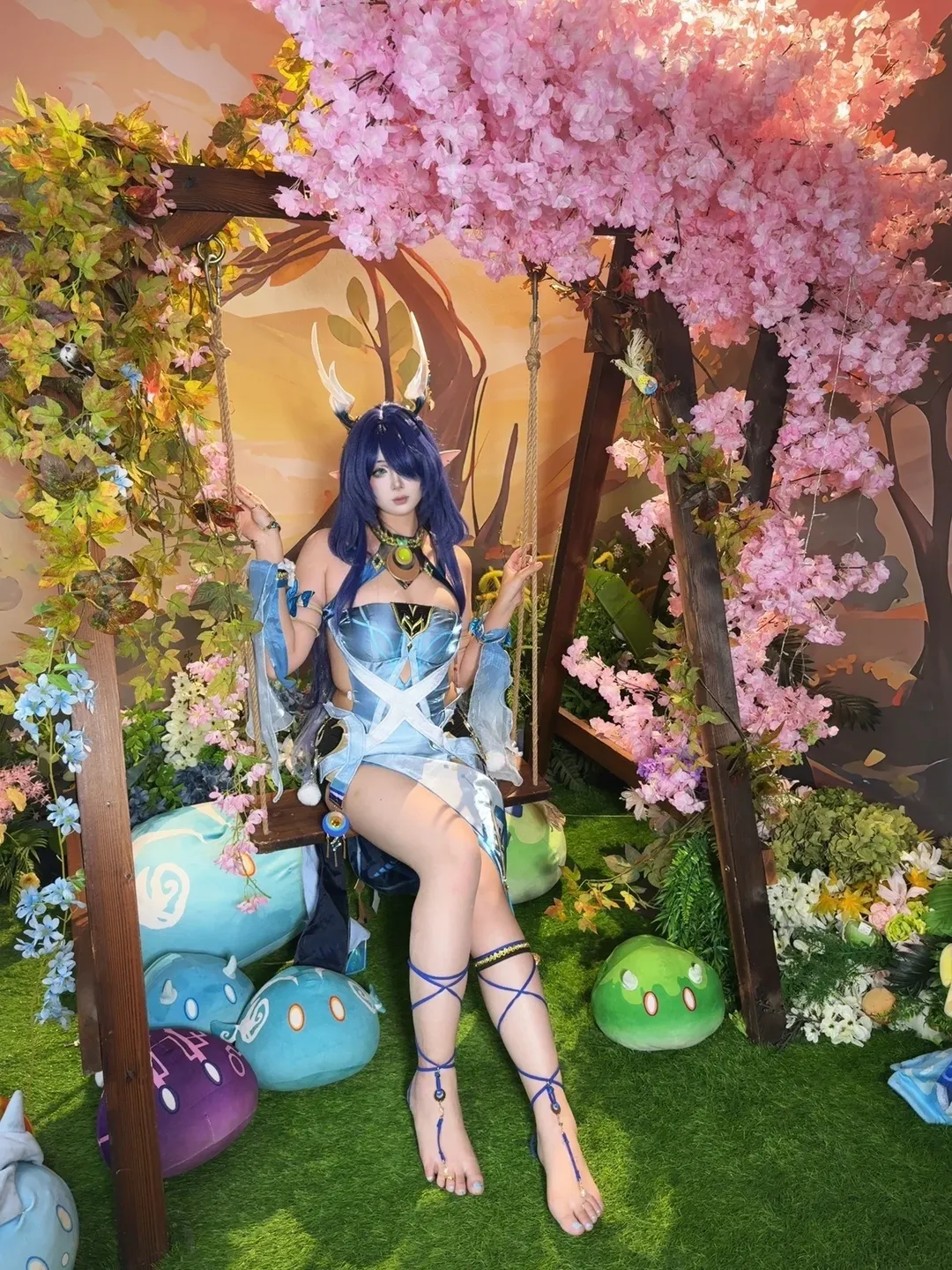 【菈乌玛cos】原神苍林圣女，月下低语 - 第 4 张