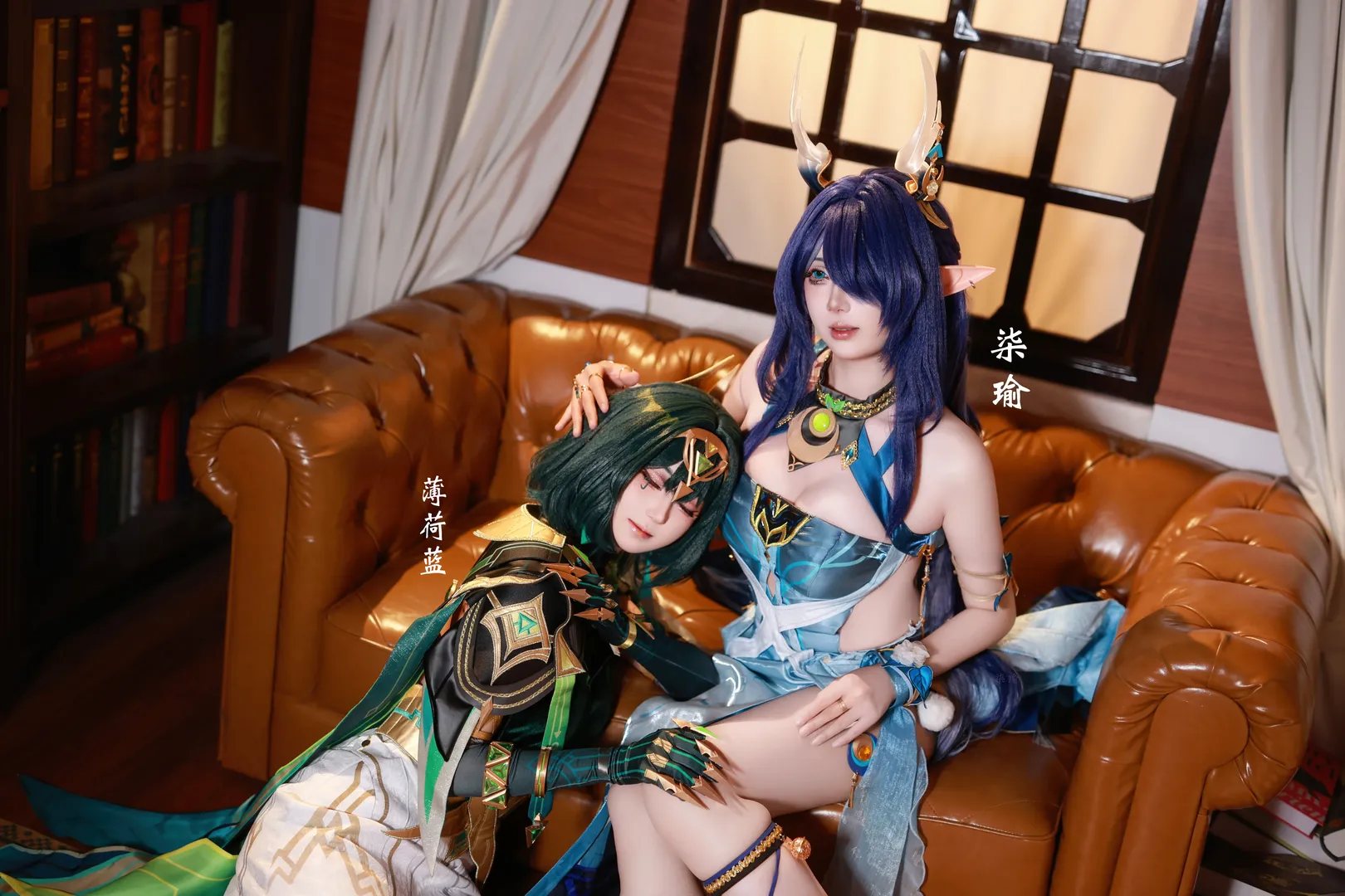 【菈乌玛&奈芙尔cos】原神中的静谧定格，耳畔轻语心跳同频