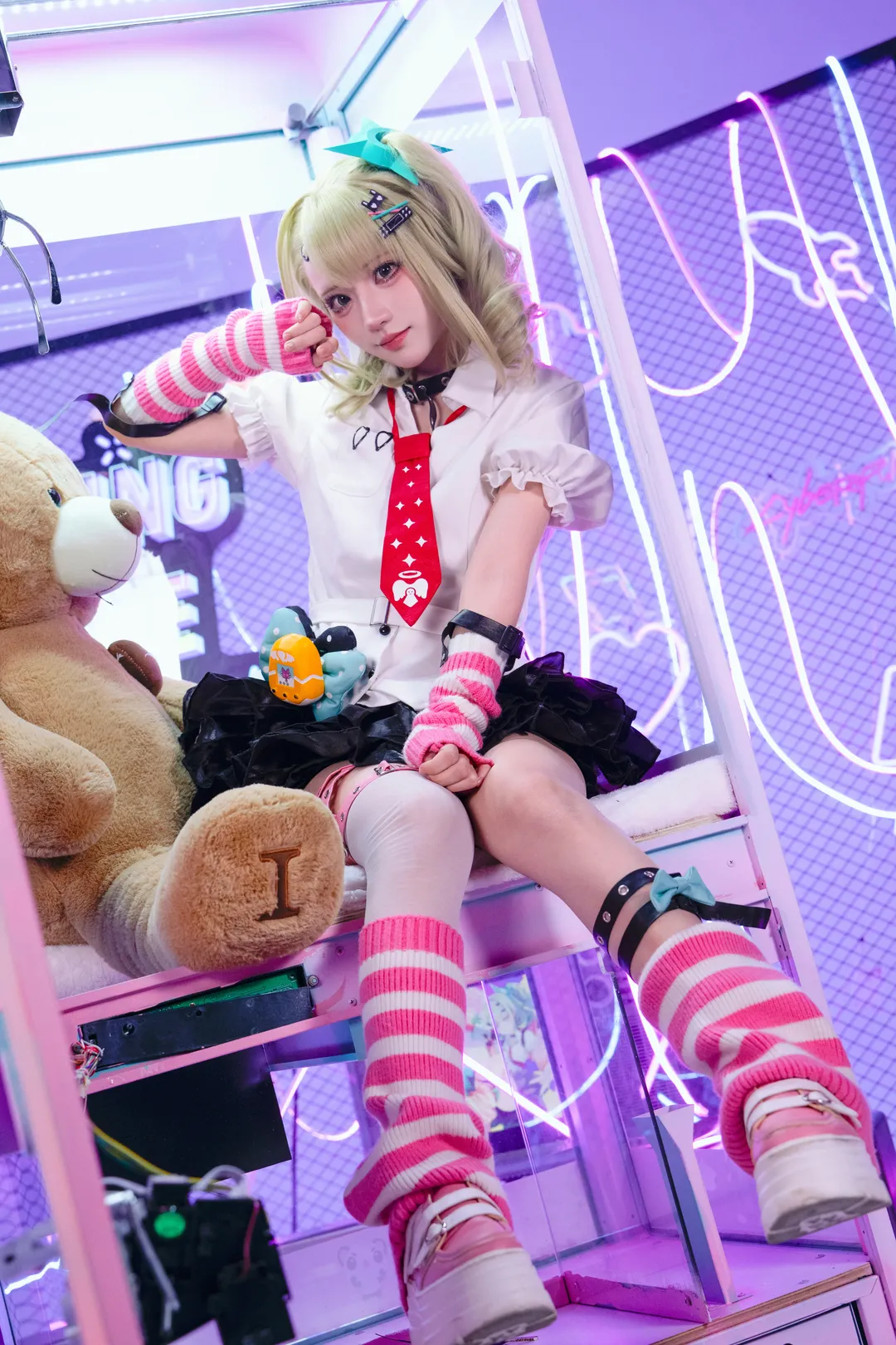 【千夏蕾咪cos】绝区零妄想天使，电玩城里的甜美与叛逆