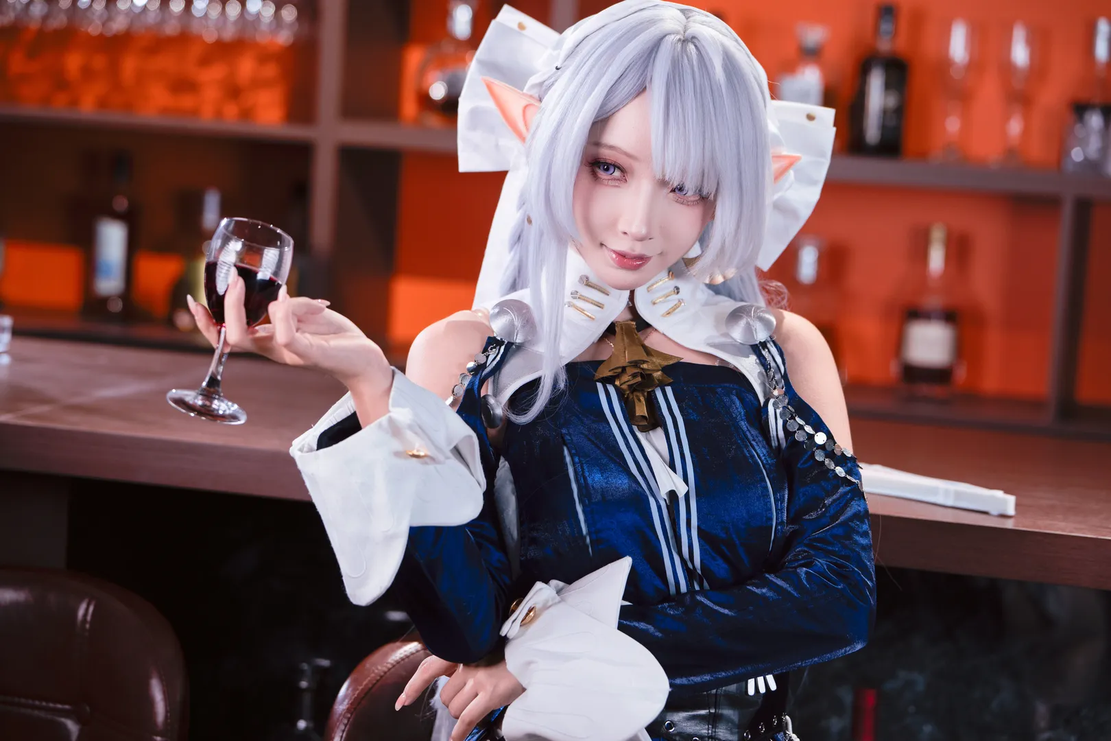 【维琳娜cos】绝区零里魔女与天使交织的优雅姿态 - 第 5 张