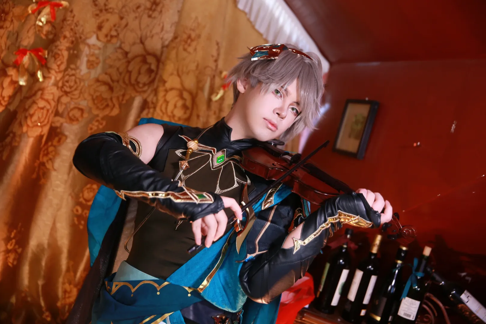 【艾尔海森cos】原神教令院书记官的魅力演绎 - 第 2 张