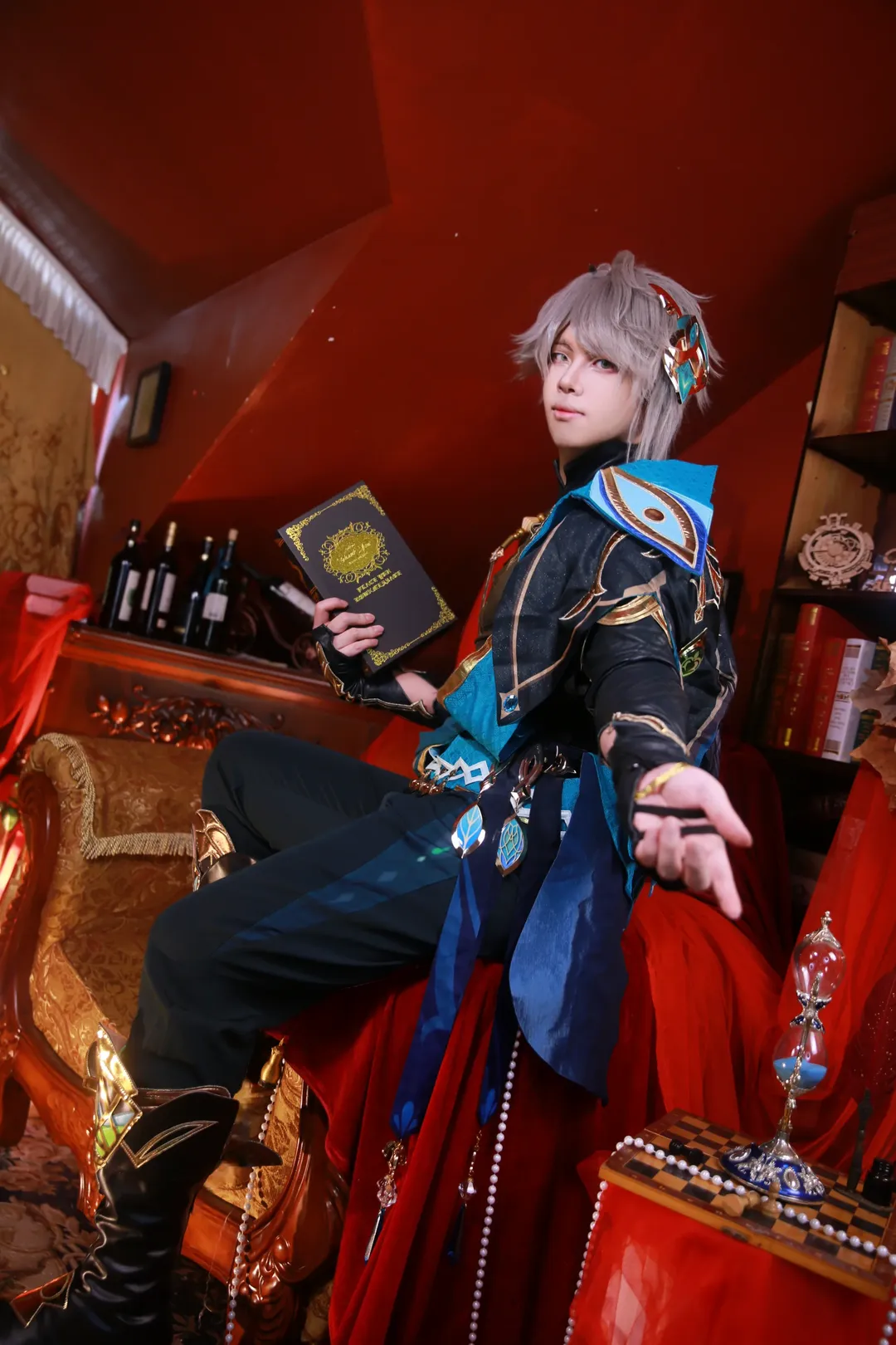 【艾尔海森cos】原神教令院书记官的魅力演绎 - 第 3 张