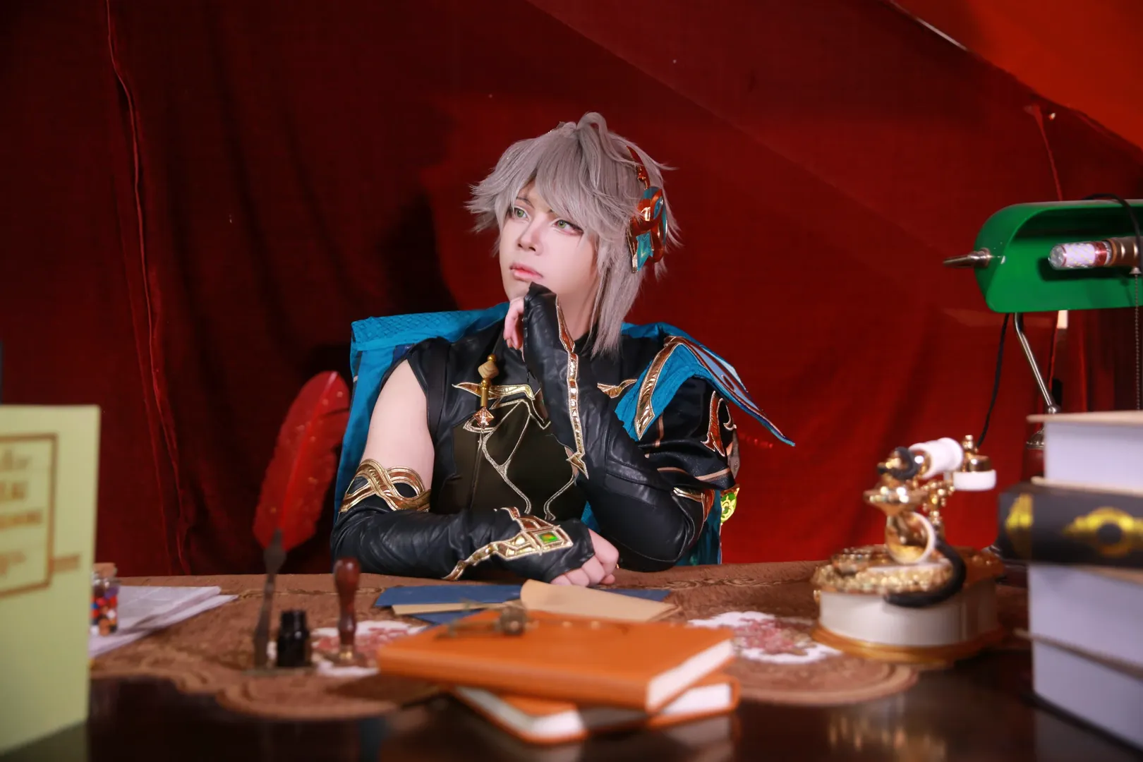 【艾尔海森cos】原神教令院书记官的魅力演绎 - 第 4 张