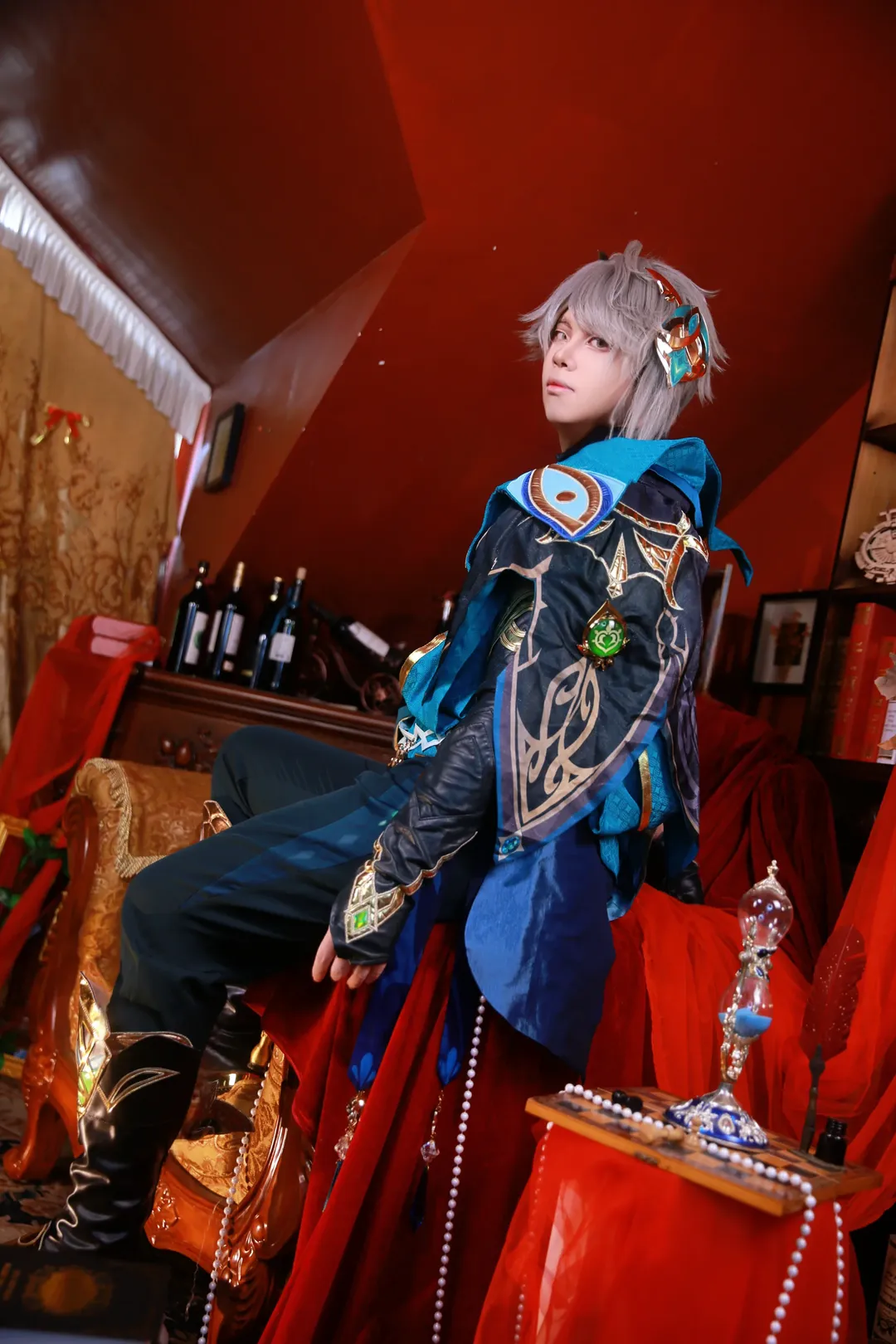 【艾尔海森cos】原神教令院书记官的魅力演绎 - 第 9 张