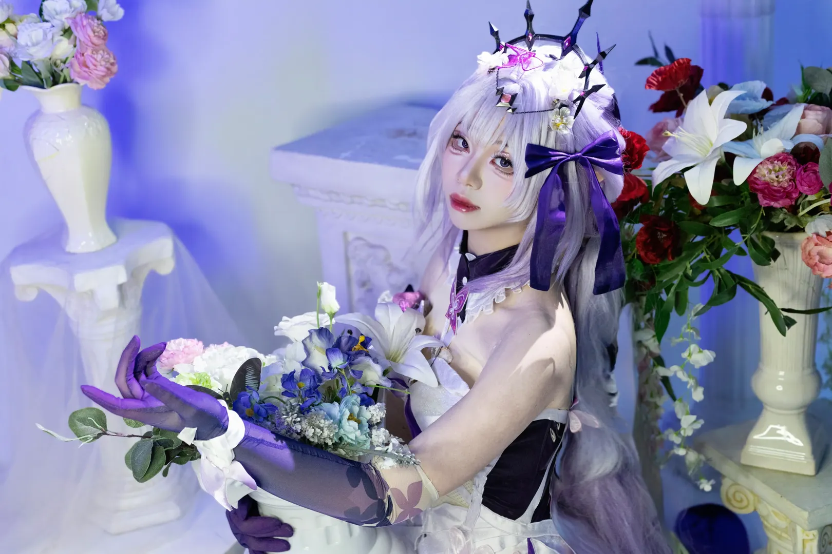 【キャストリス コスプレ】『崩壊：スターレイル』安息の地の花畑を散策 - 2 枚目