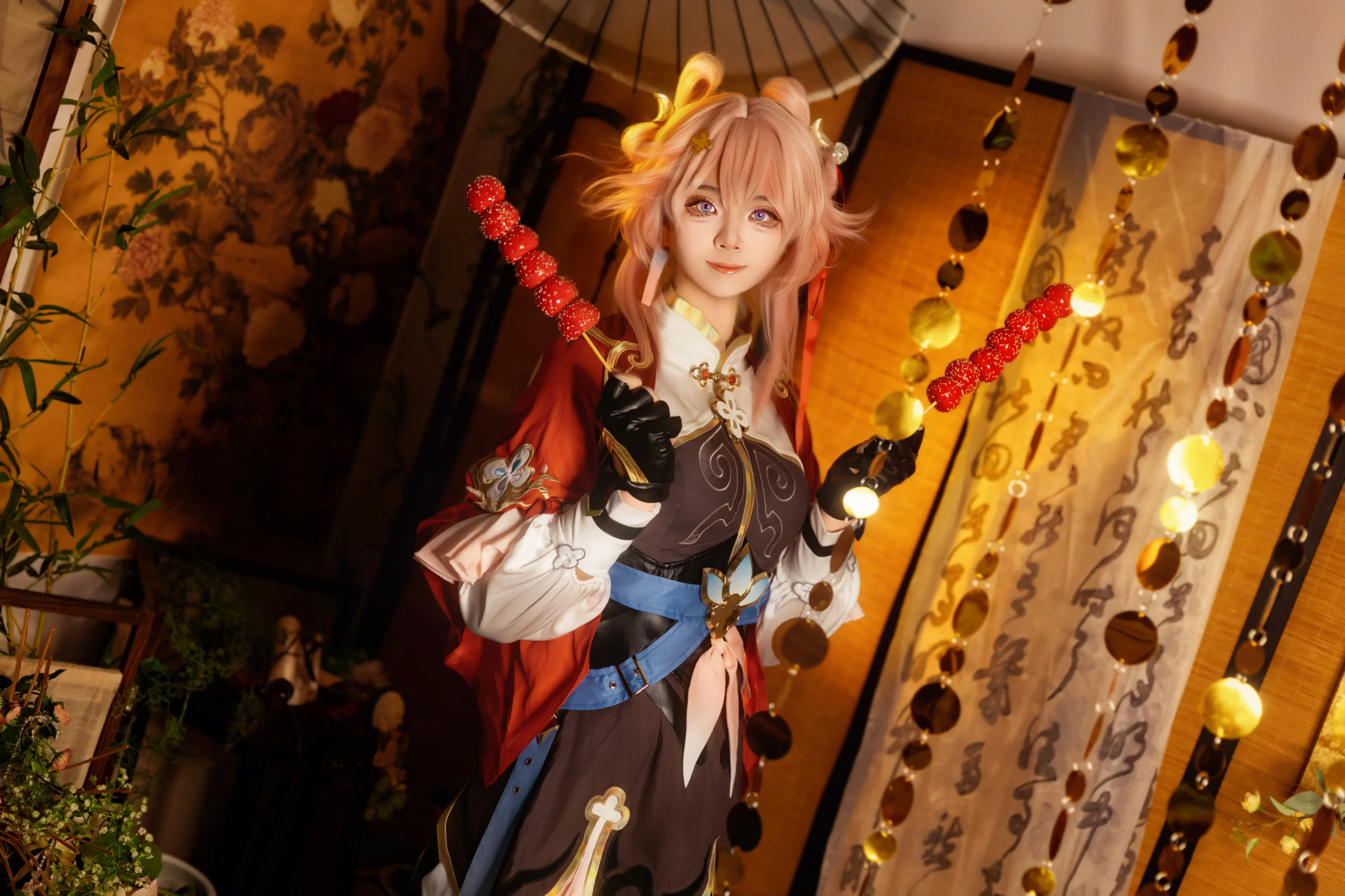 【崩坏星穹铁道三月七cos】仙舟风的新春甜蜜定格 - 第 1 张