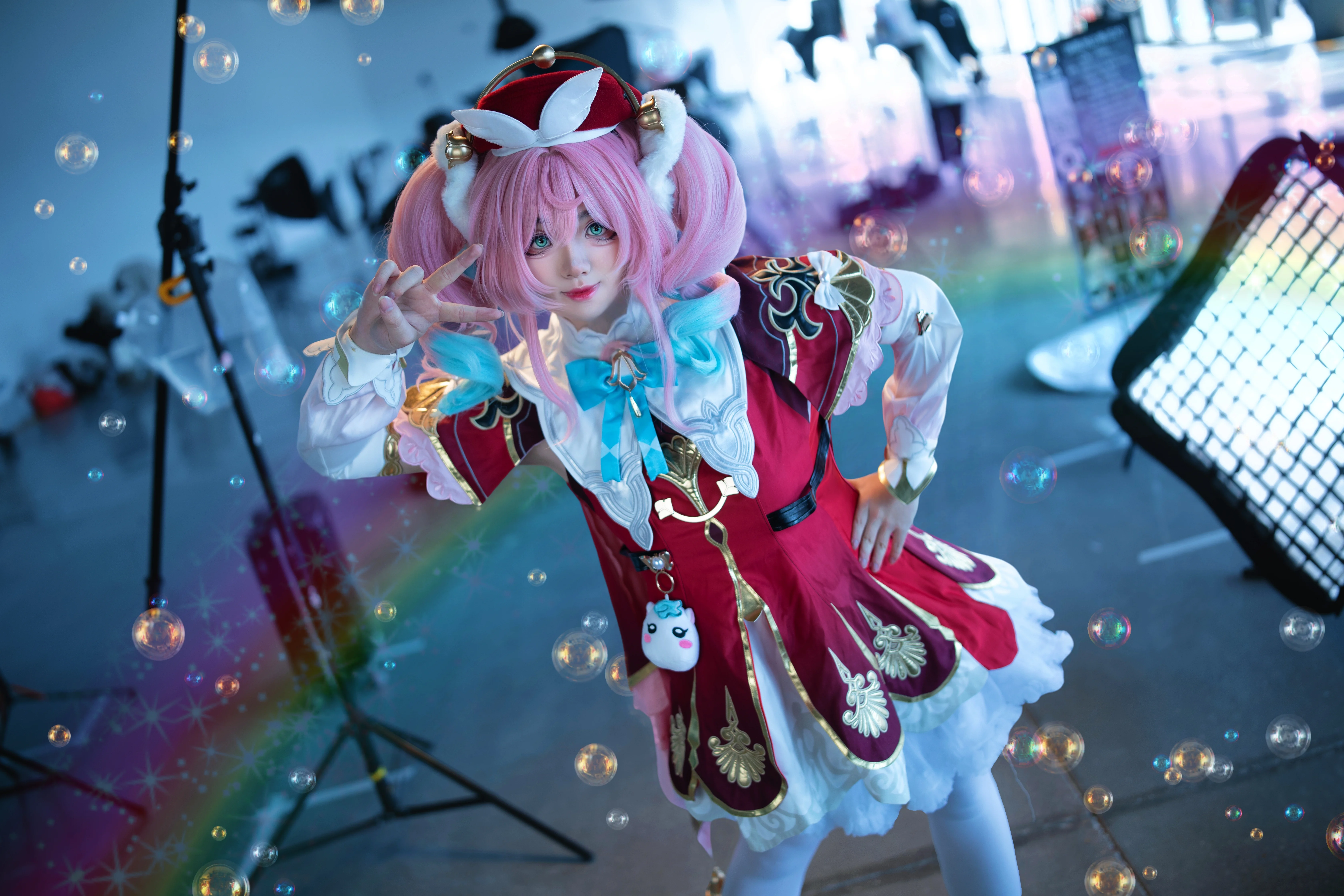 【风堇cos】崩坏星穹铁道里的活泼定格 - 第 1 张